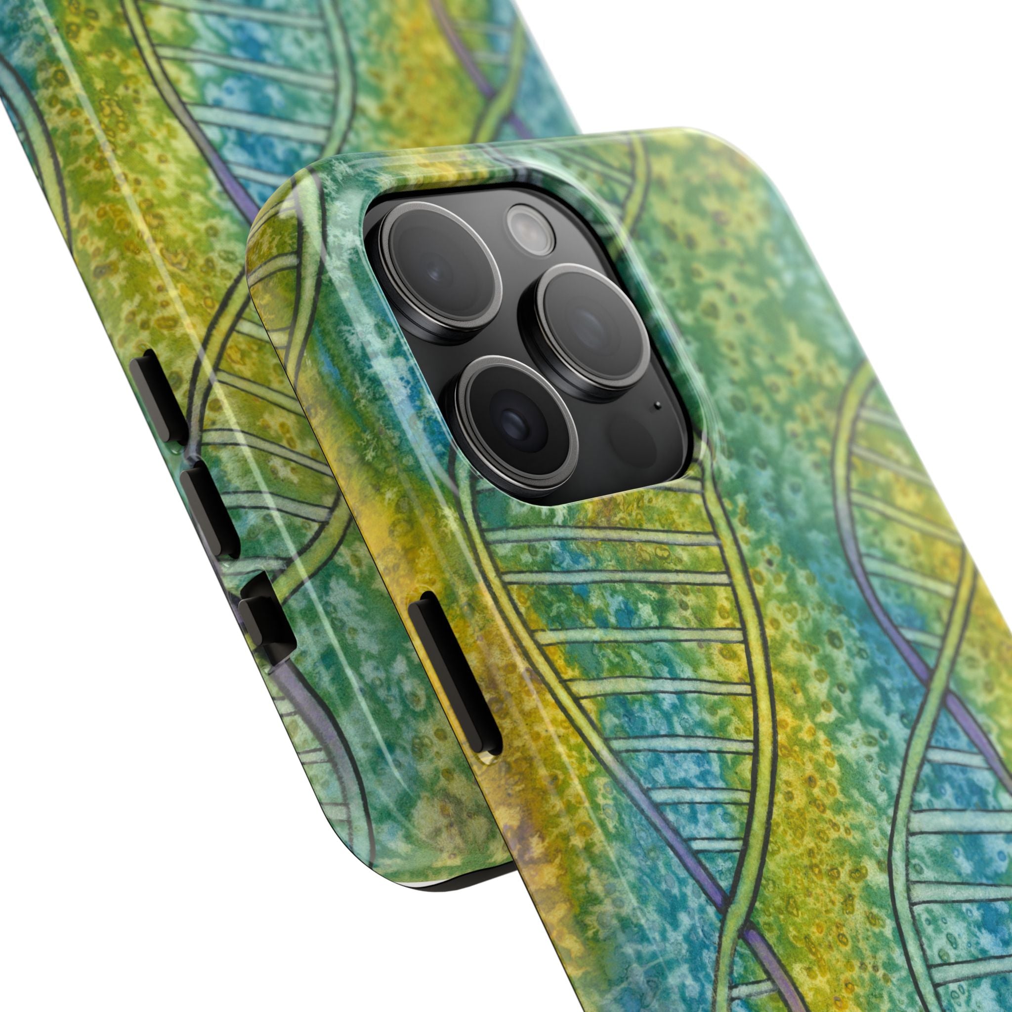 Tough Phone Case - All iPhones and Samsung Galaxys - Exciting Abstract Design #99 Crop of DNA