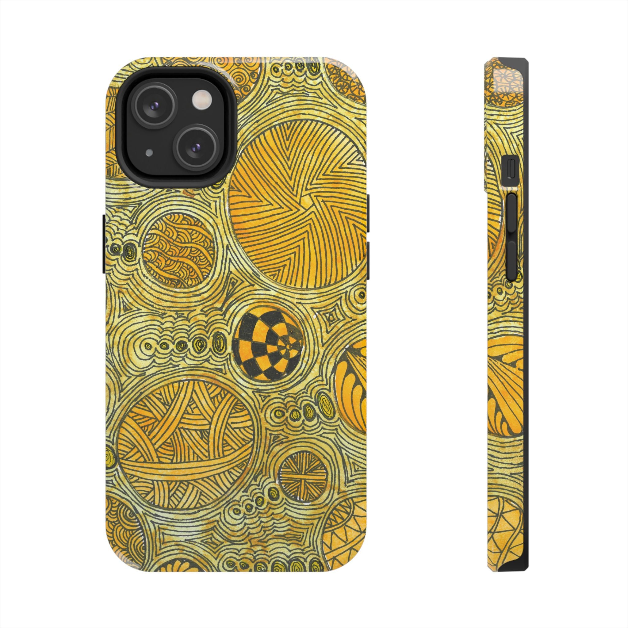 Tough Phone Case - All iPhones and Samsung Galaxys - Exciting Abstract Design #38 The Conversationalist