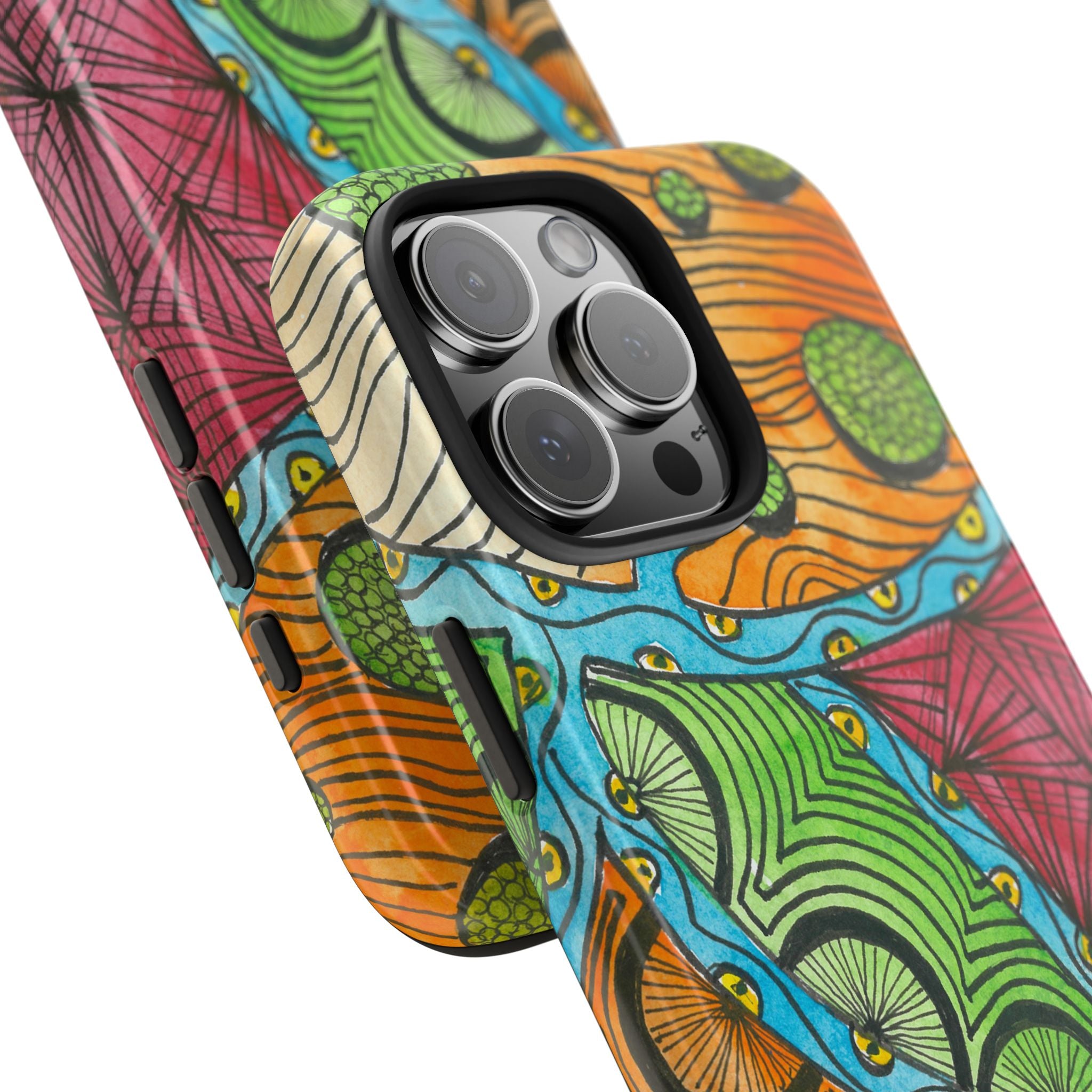 Tough Phone Case - All iPhones and Samsung Galaxys - Exciting Abstract Design #11 Today's The Day