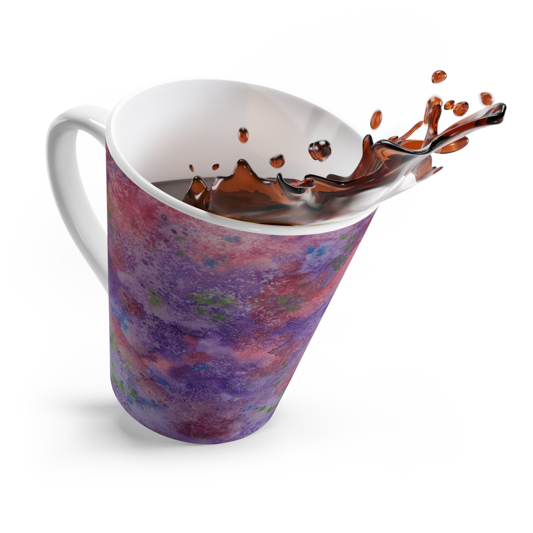 Coffee Mugs and Cups. Colourful Abstract Designs. Perfect for Home, Office or Special Gift #62 Resolutions