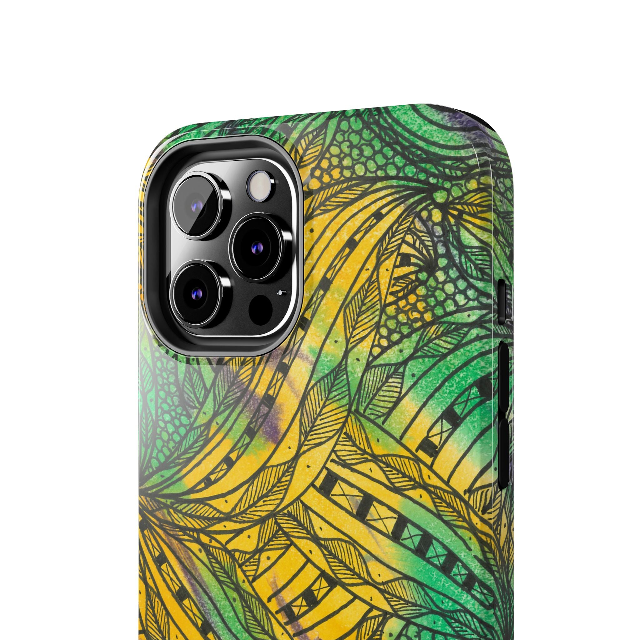 Tough Phone Case - All iPhones and Samsung Galaxys - Exciting Abstract Design #37 Shubbery!