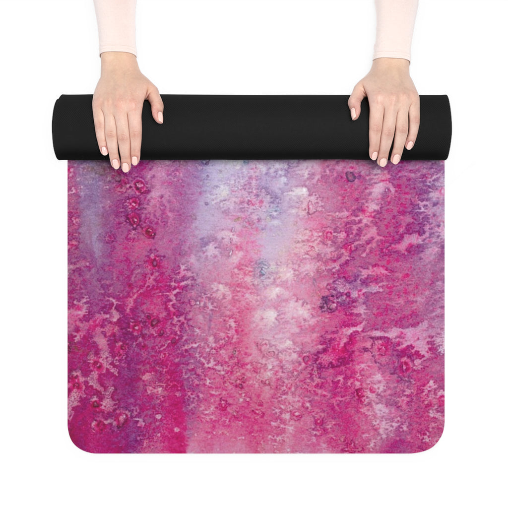 Yoga Mats and Gym Mats. Colourful Abstract Designs. Perfect for Home, Yoga or Gym Class, or a Special Gift #86 Birthday Fairies