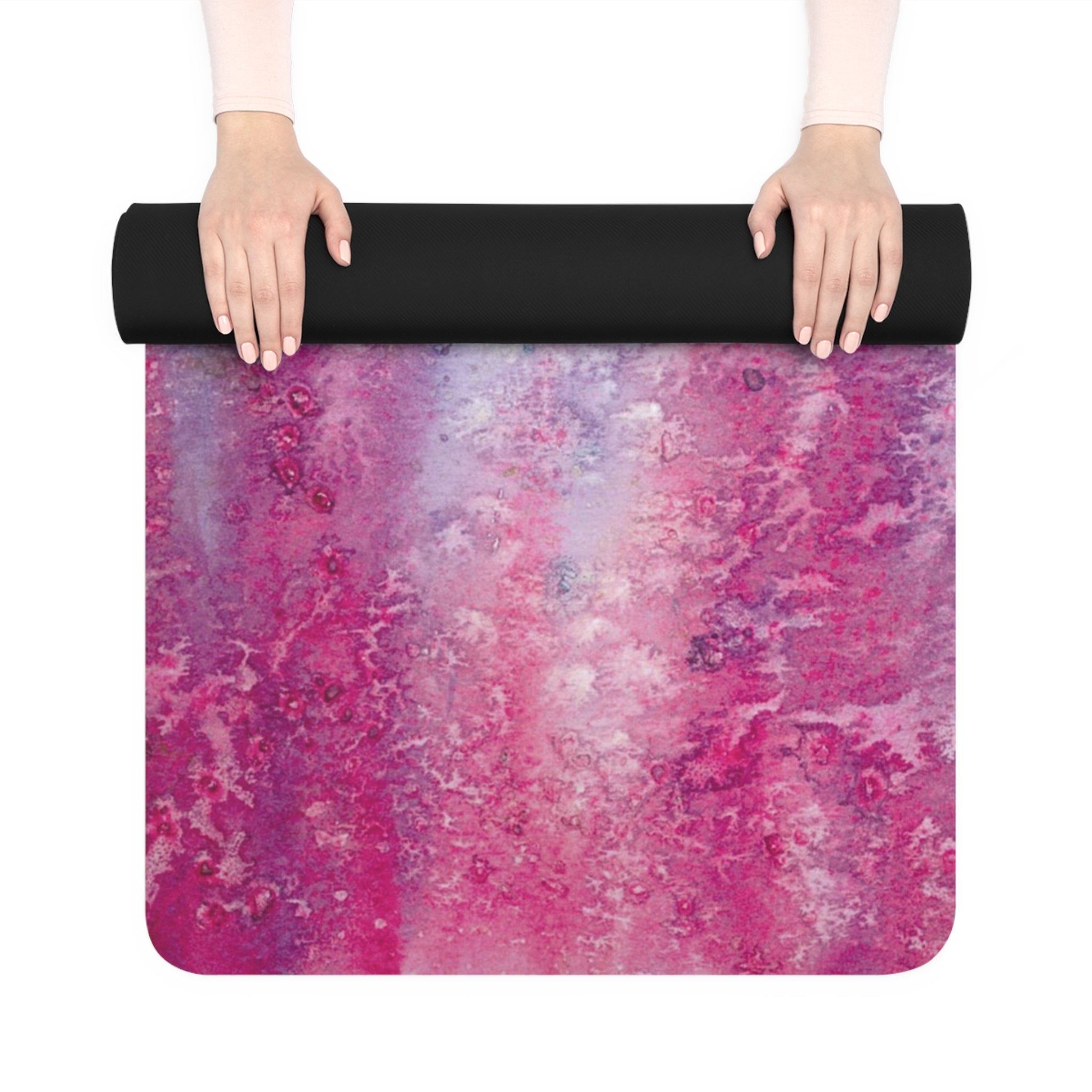 Yoga Mats and Gym Mats. Colourful Abstract Designs. Perfect for Home, Yoga or Gym Class, or a Special Gift #86 Birthday Fairies