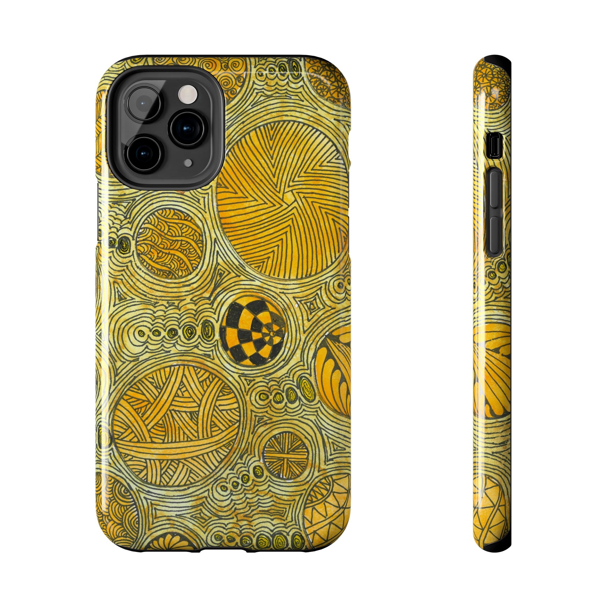 Tough Phone Case - All iPhones and Samsung Galaxys - Exciting Abstract Design #38 The Conversationalist