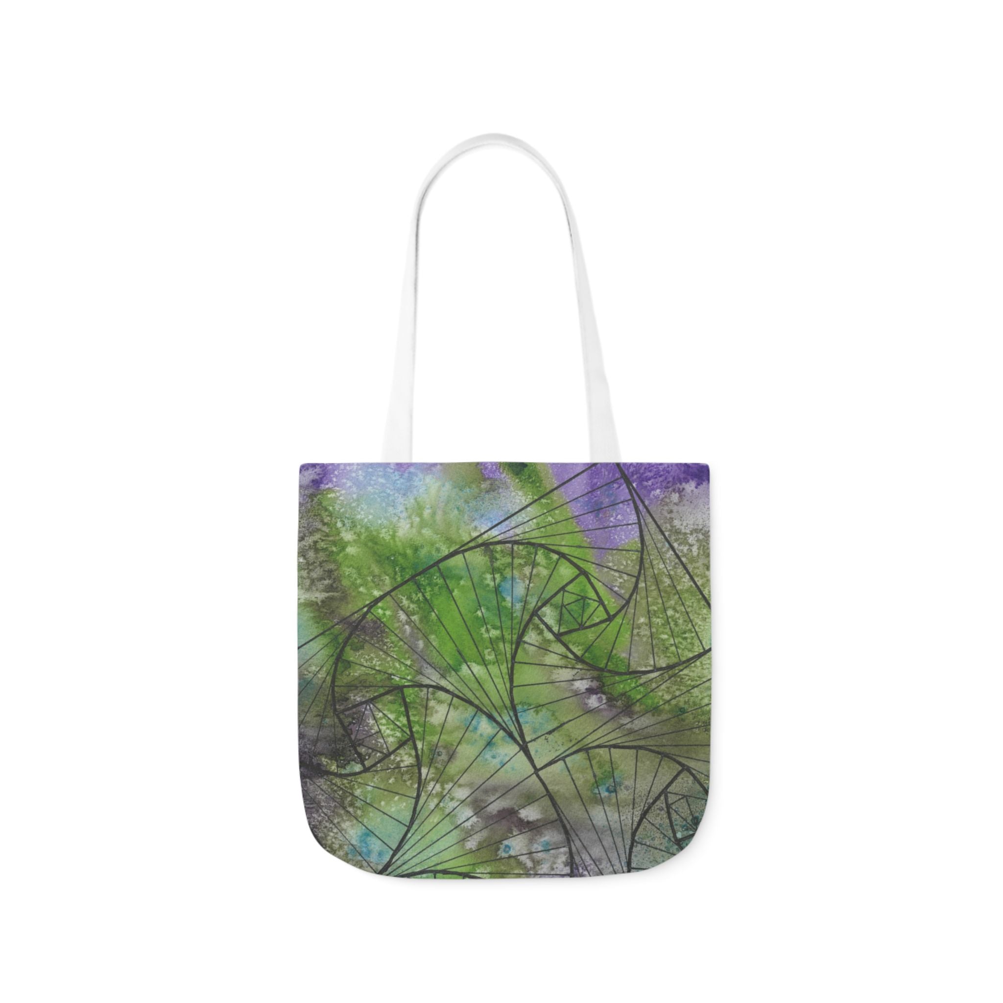 Canvas Tote Bags, Colourful Abstract Designs, 5-Color Straps, 3 Sizes.  For Family and friends or a Special Gift #55 Of Course Im Sure