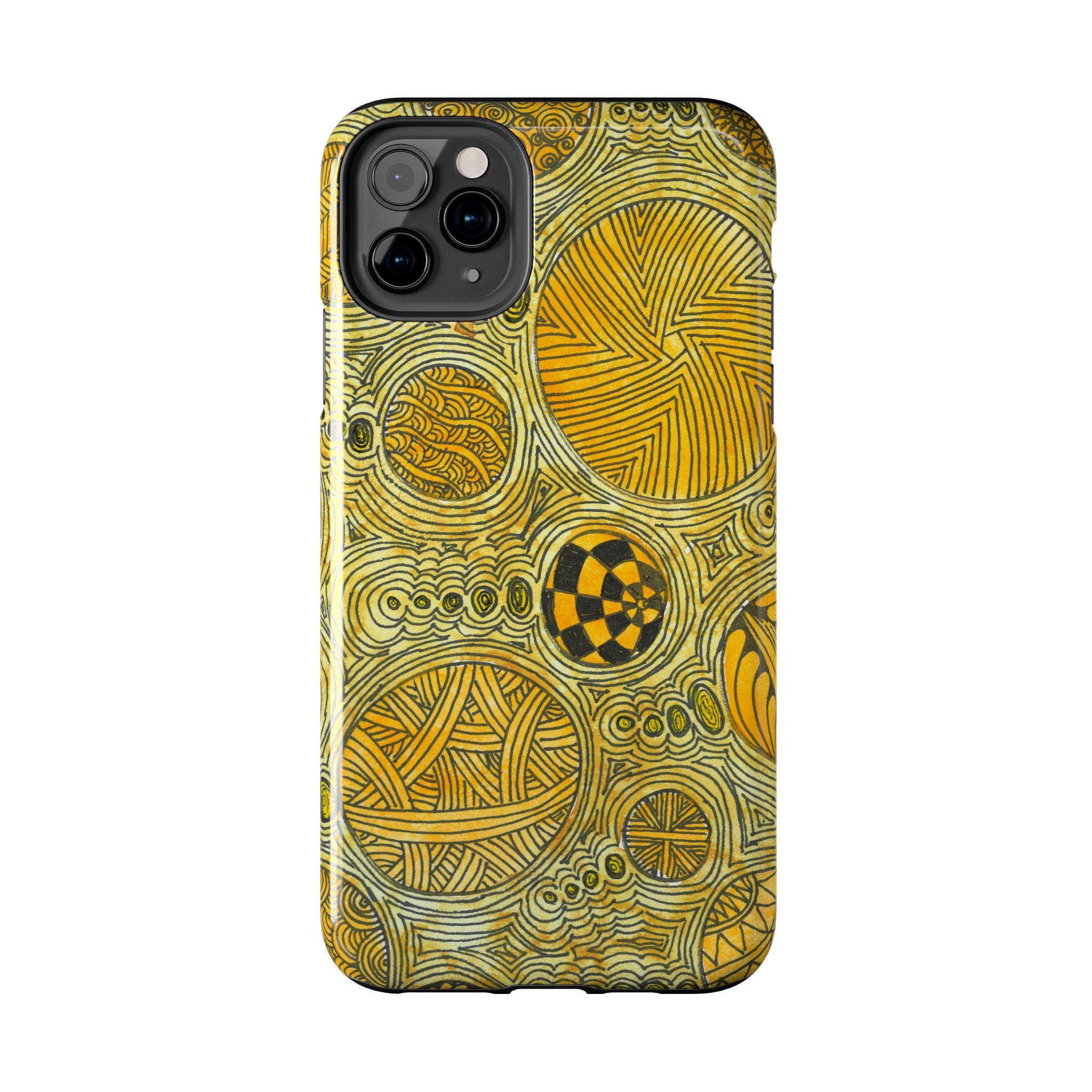 Tough Phone Case - All iPhones and Samsung Galaxys - Exciting Abstract Design #38 The Conversationalist