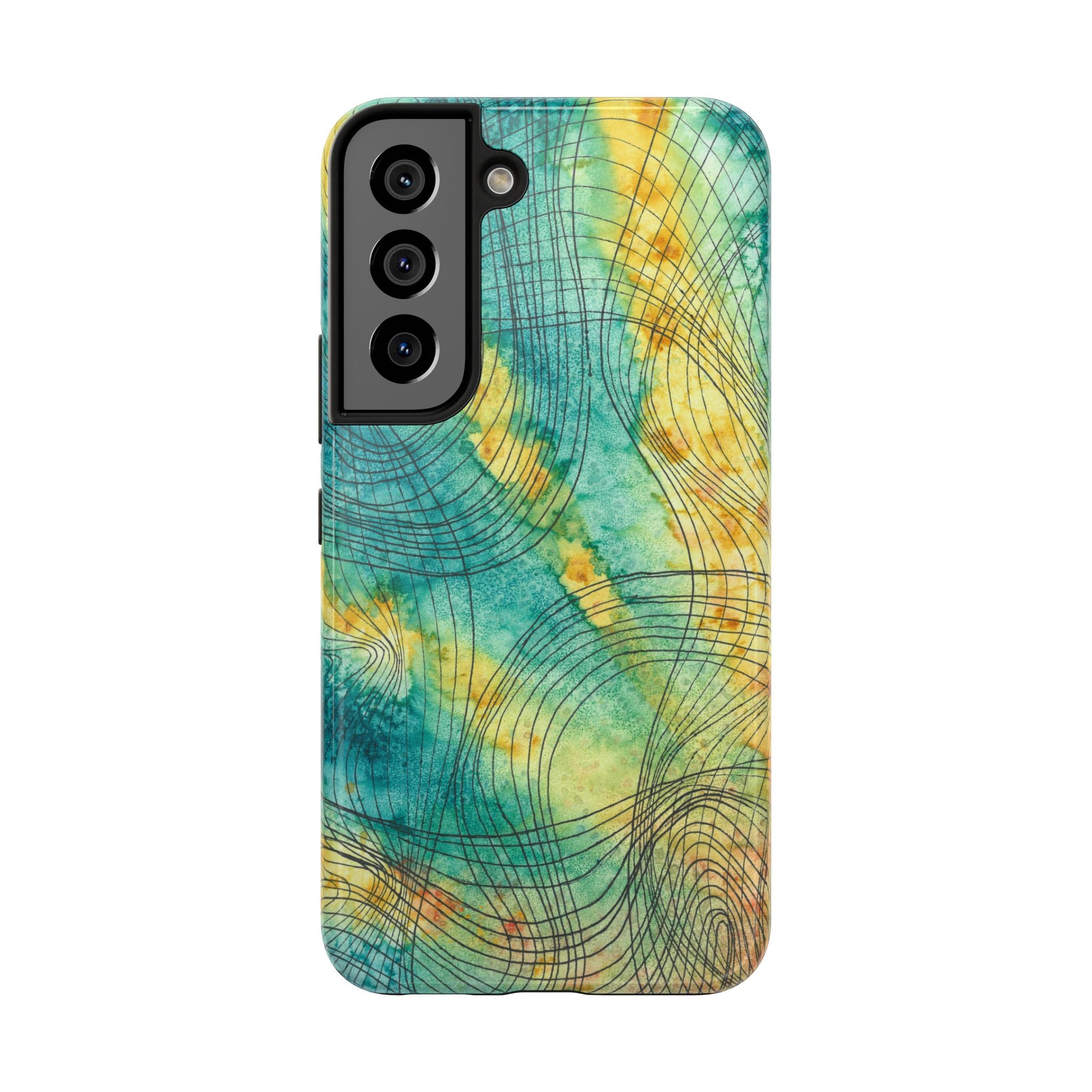 Tough Phone Case - All iPhones and Samsung Galaxys - Exciting Abstract Design #81 The Only Way Is Up