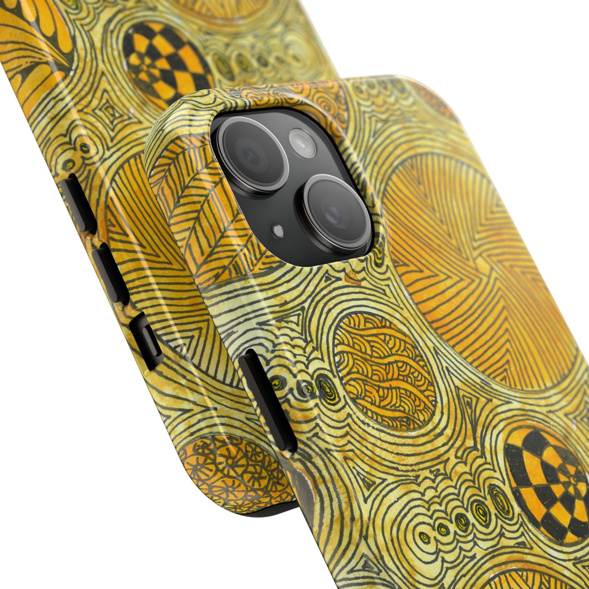 Tough Phone Case - All iPhones and Samsung Galaxys - Exciting Abstract Design #38 The Conversationalist