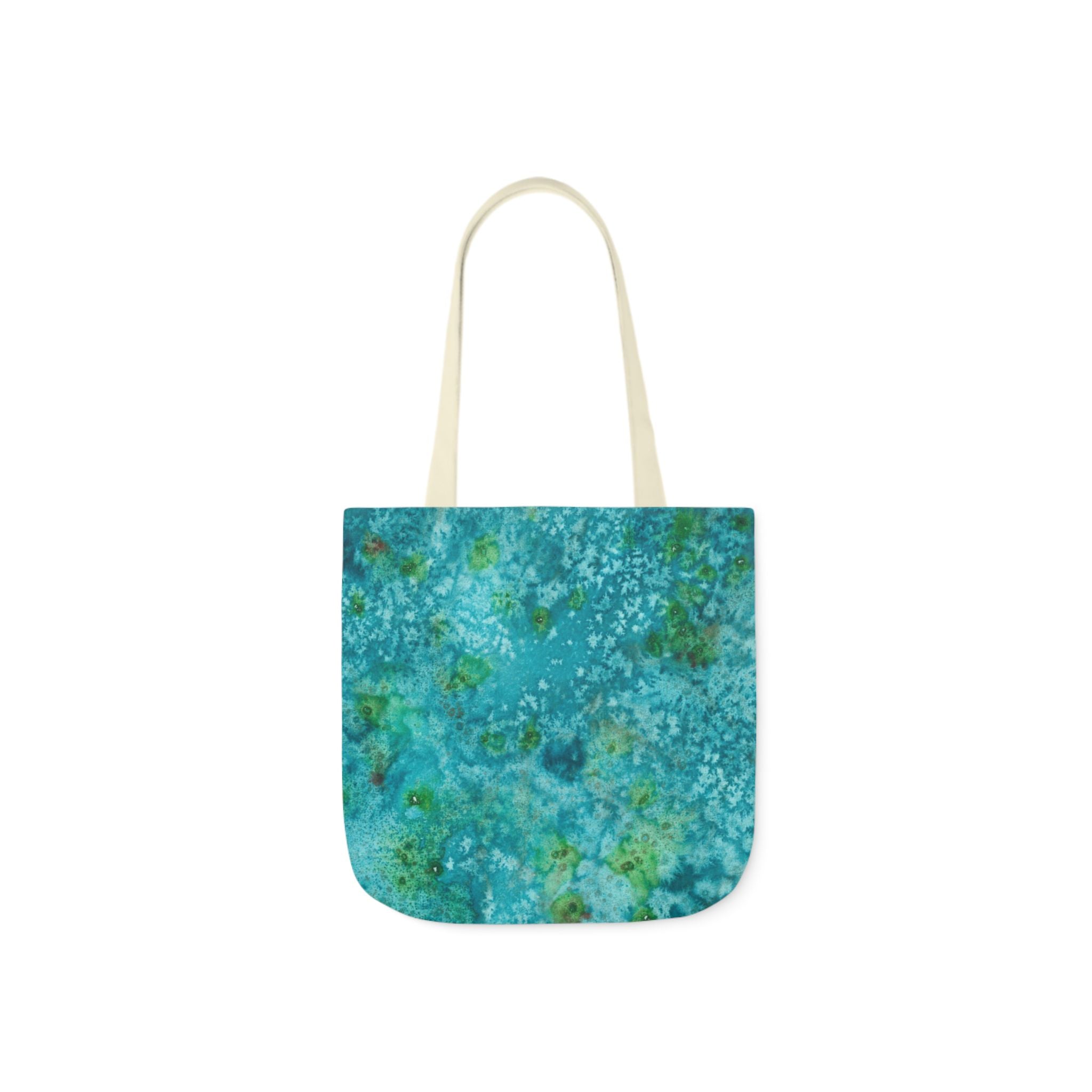 Canvas Tote Bags, Colourful Abstract Designs, 5-Color Straps, 3 Sizes.  For Family and friends or a Special Gift #83 Who Am I Today