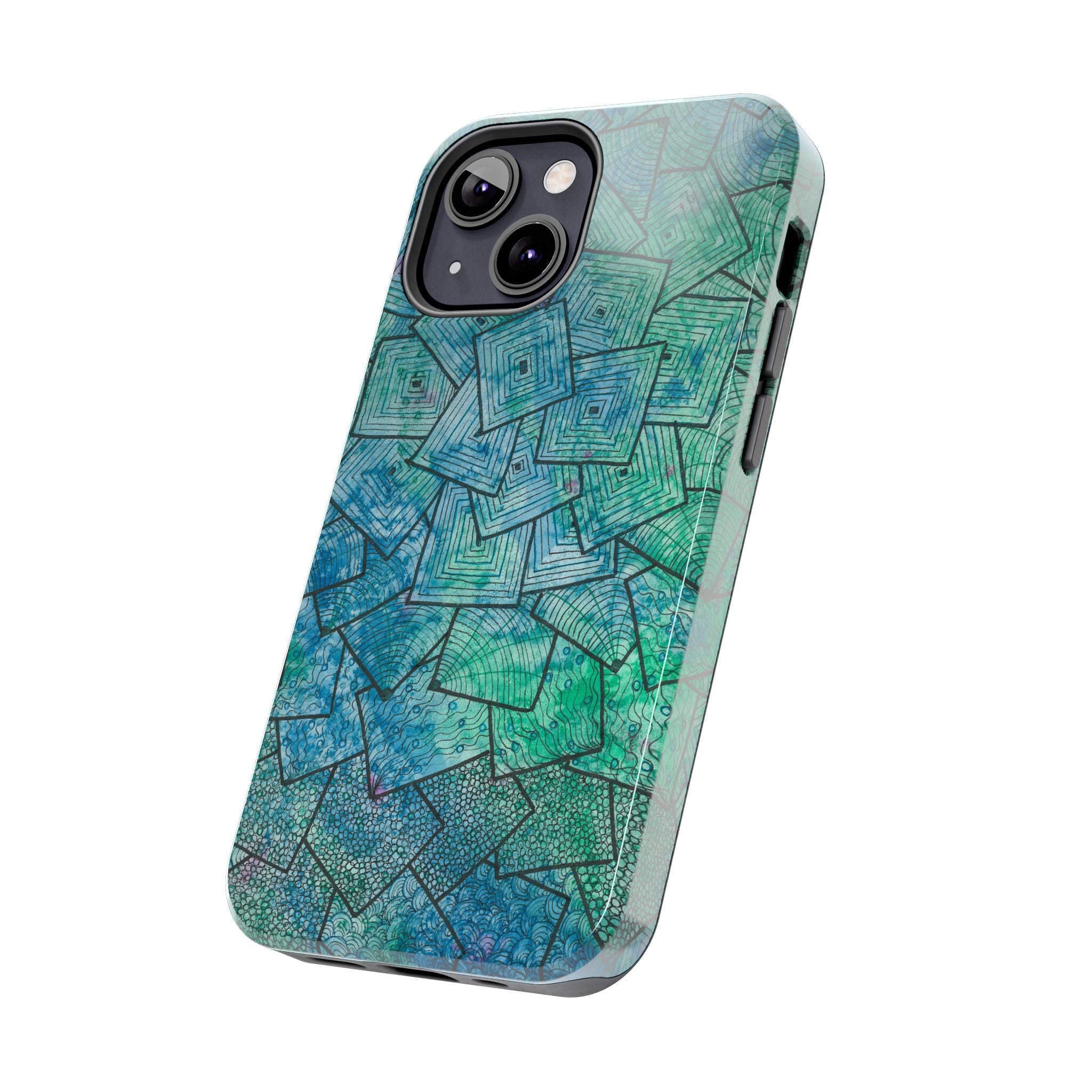Tough Phone Case - All iPhones and Samsung Galaxys - Exciting Abstract Design #65 And The Answer Is