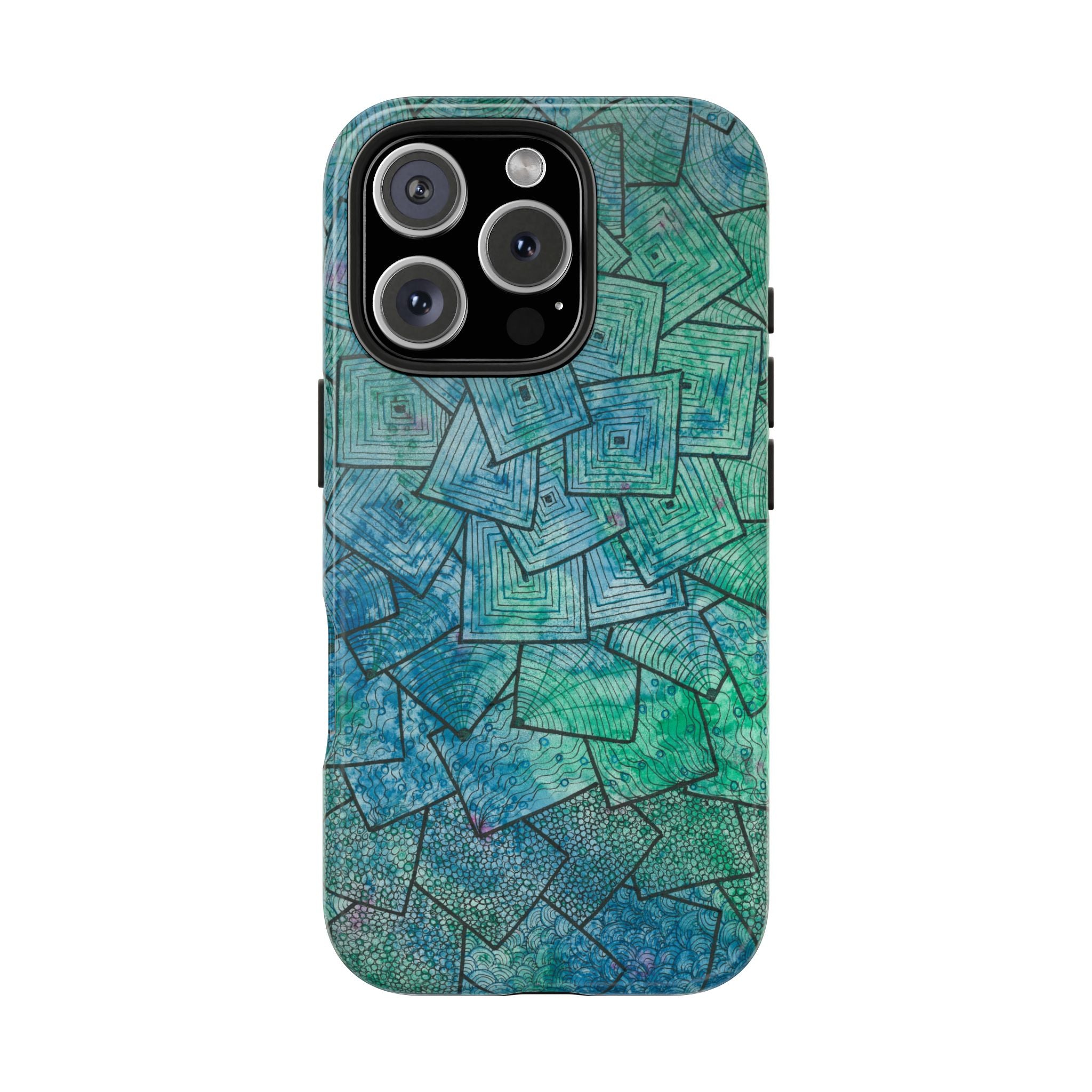 Tough Phone Case - All iPhones and Samsung Galaxys - Exciting Abstract Design #65 And The Answer Is