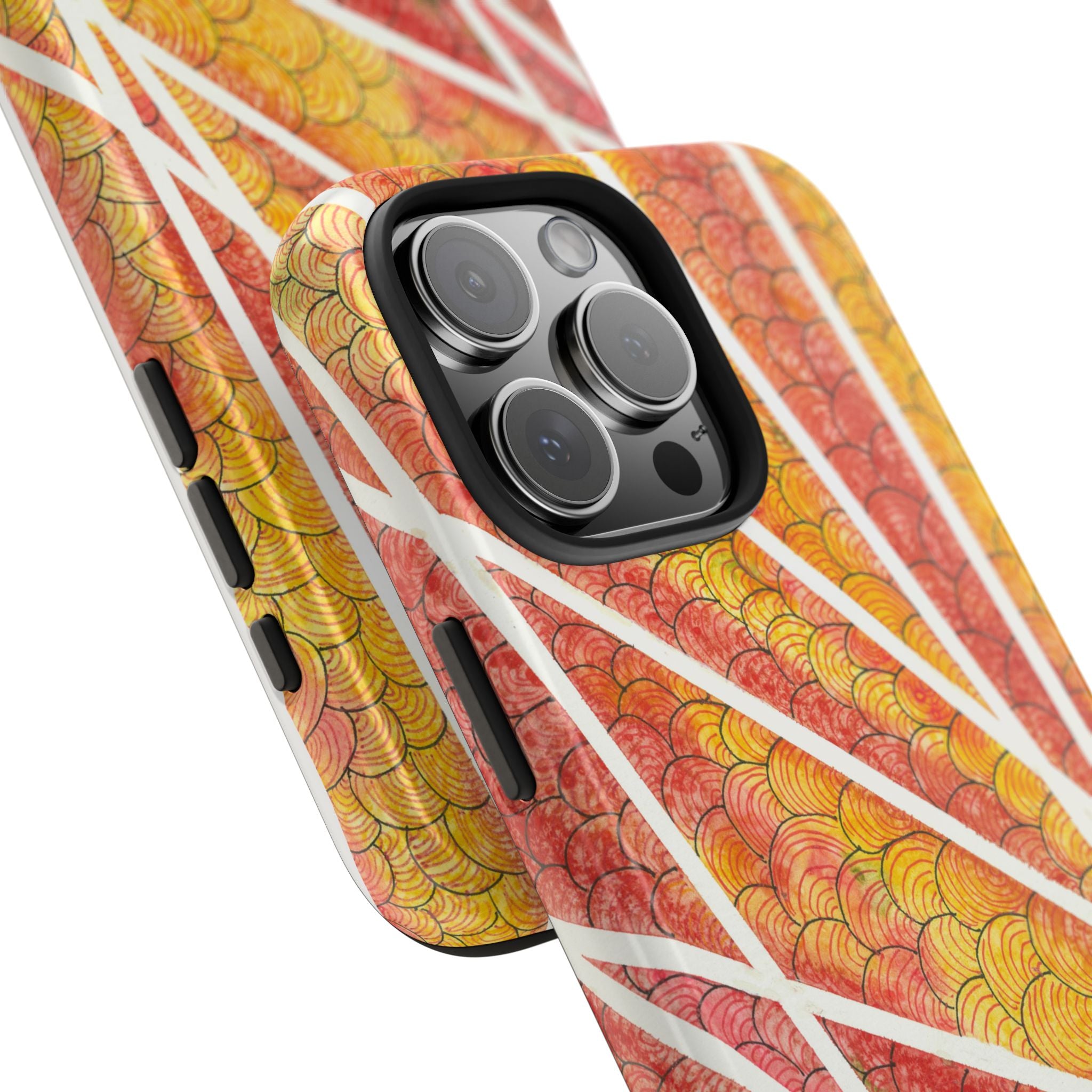 Tough Phone Case - All iPhones and Samsung Galaxys - Exciting Abstract Design #67 Max Mimosa