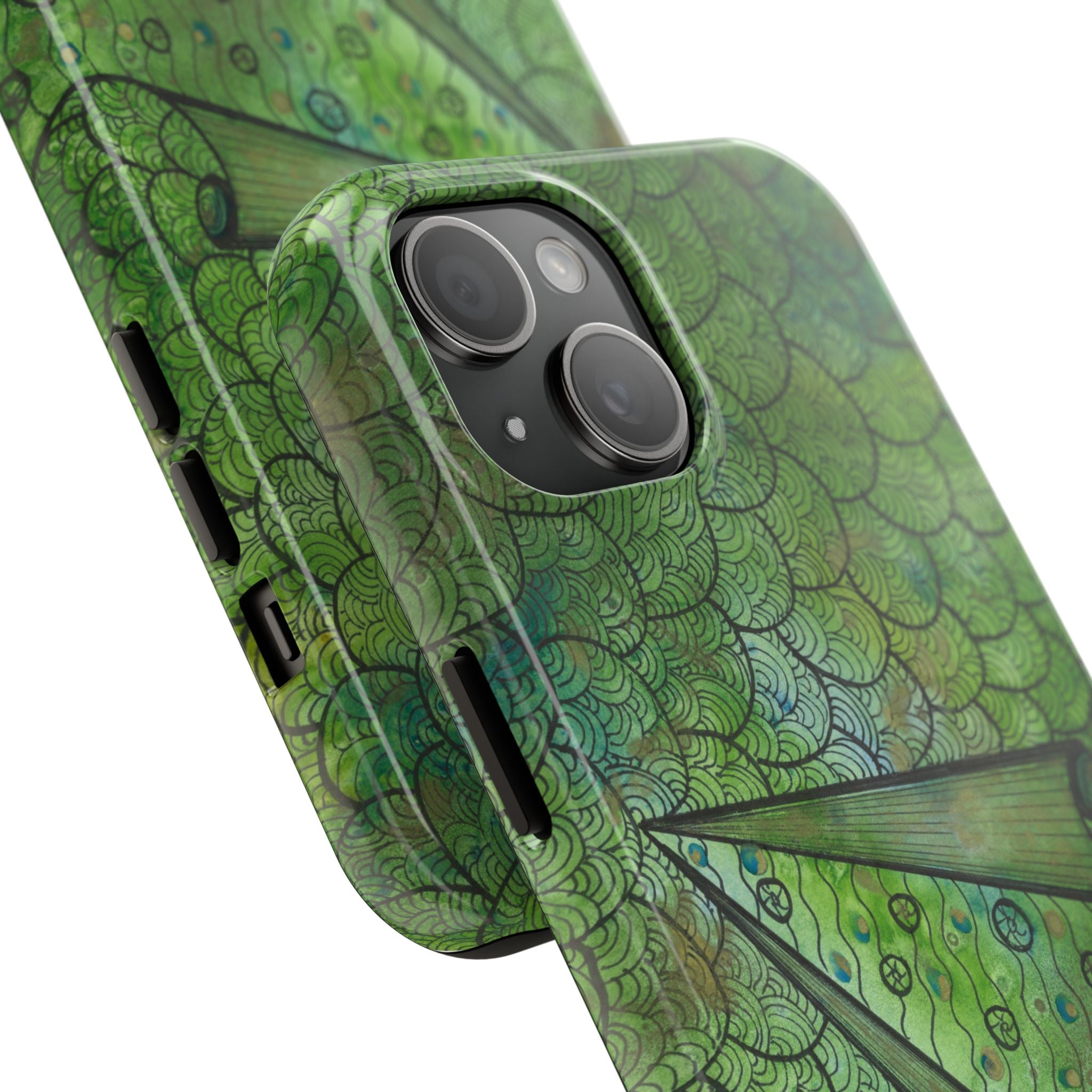 Tough Phone Case - All iPhones and Samsung Galaxys - Exciting Abstract Design #69 New Horizons