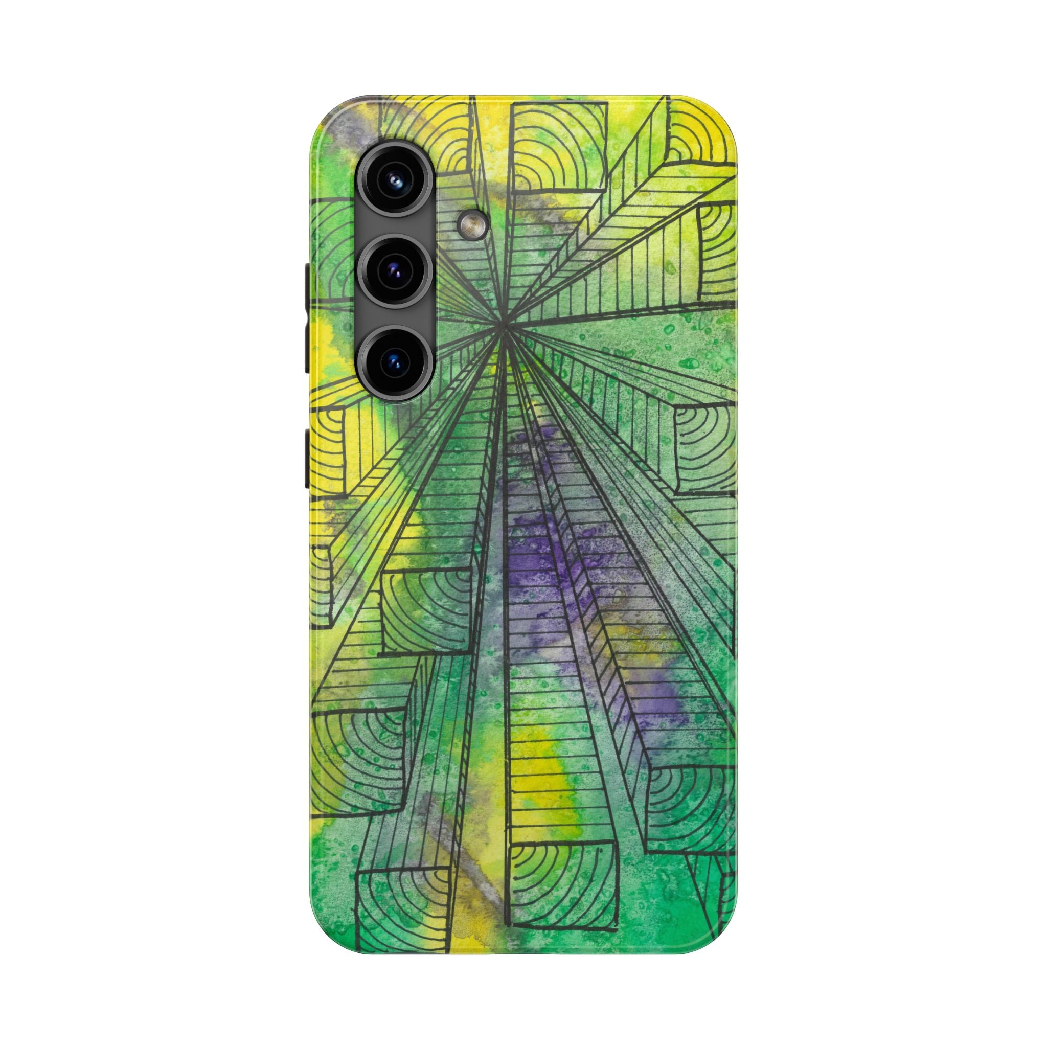 Tough Phone Case - All iPhones and Samsung Galaxys - Exciting Abstract Design #89 The Wayseers
