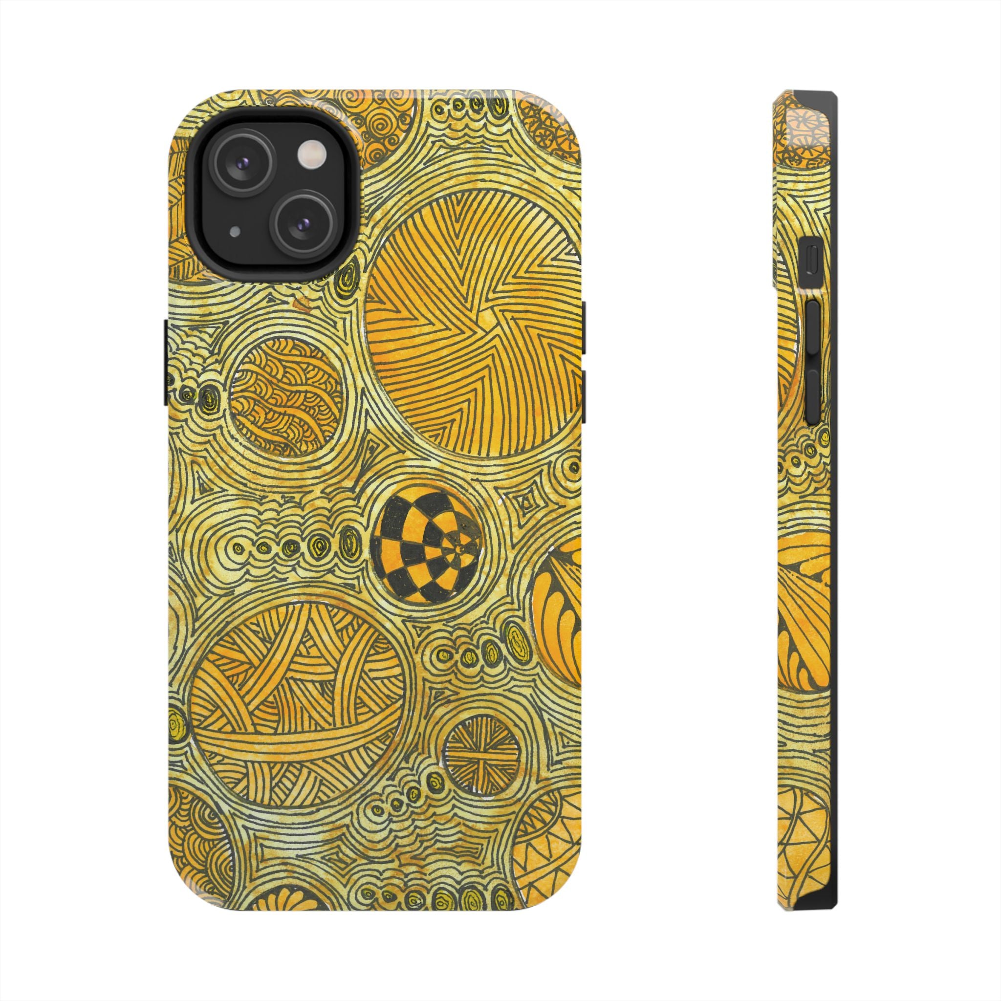 Tough Phone Case - All iPhones and Samsung Galaxys - Exciting Abstract Design #38 The Conversationalist