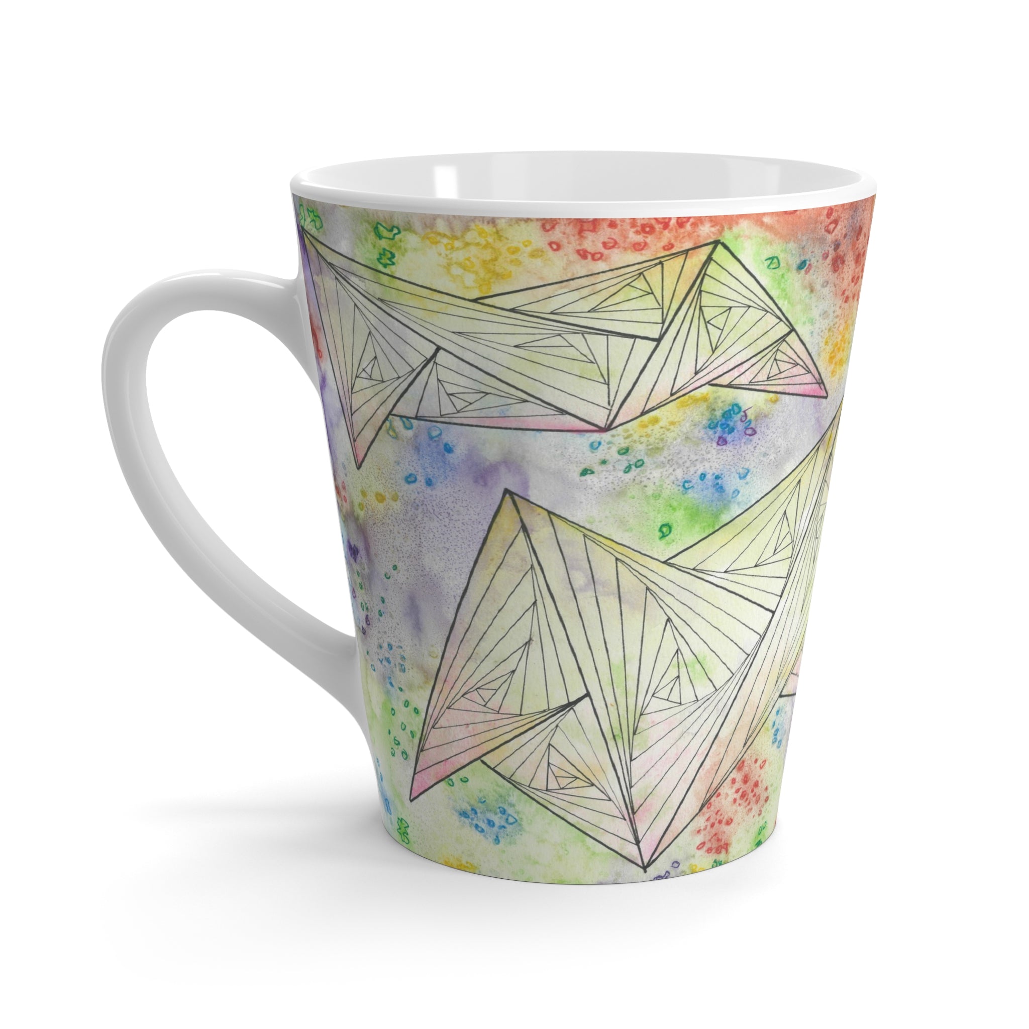 Coffee Mugs and Cups. Colourful Abstract Designs. Perfect for Home, Office or Special Gift #59 Your Choice