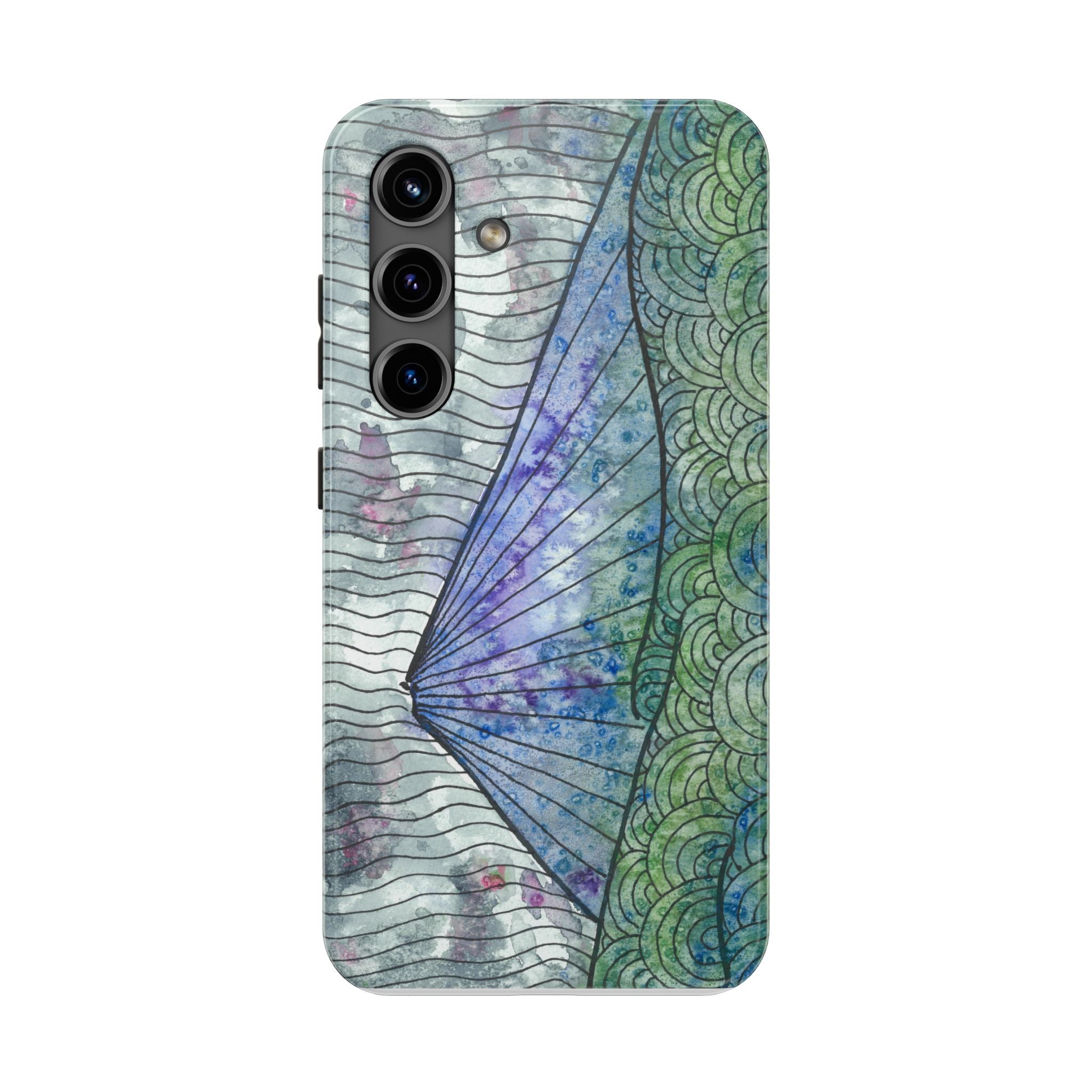 Tough Phone Case - All iPhones and Samsung Galaxys - Exciting Abstract Design #90 Rtanj Pyramid - Serbia