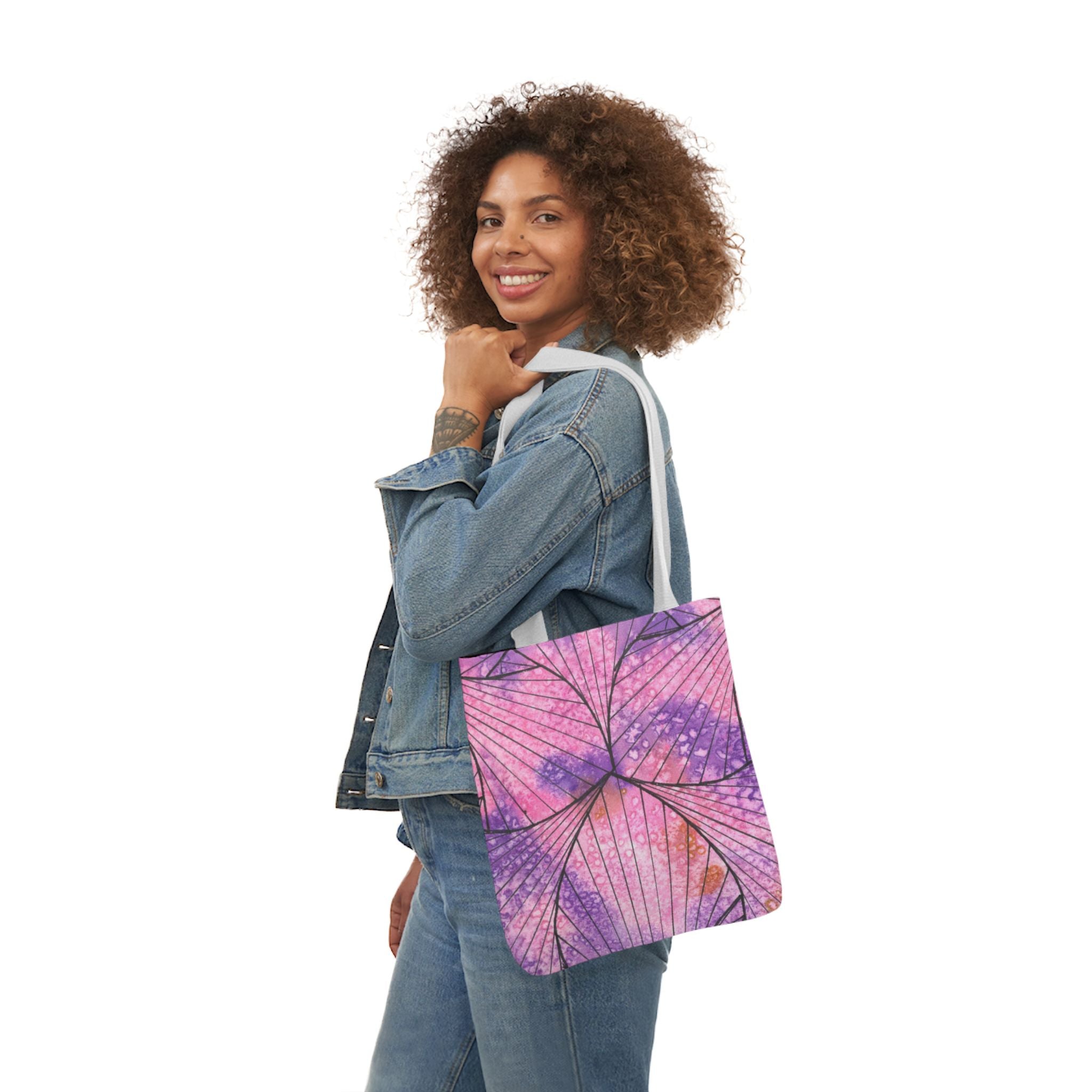 Canvas Tote Bags, Colourful Abstract Designs, 5-Color Straps, 3 Sizes.  For Family and friends or a Special Gift #34 There's Always Hope