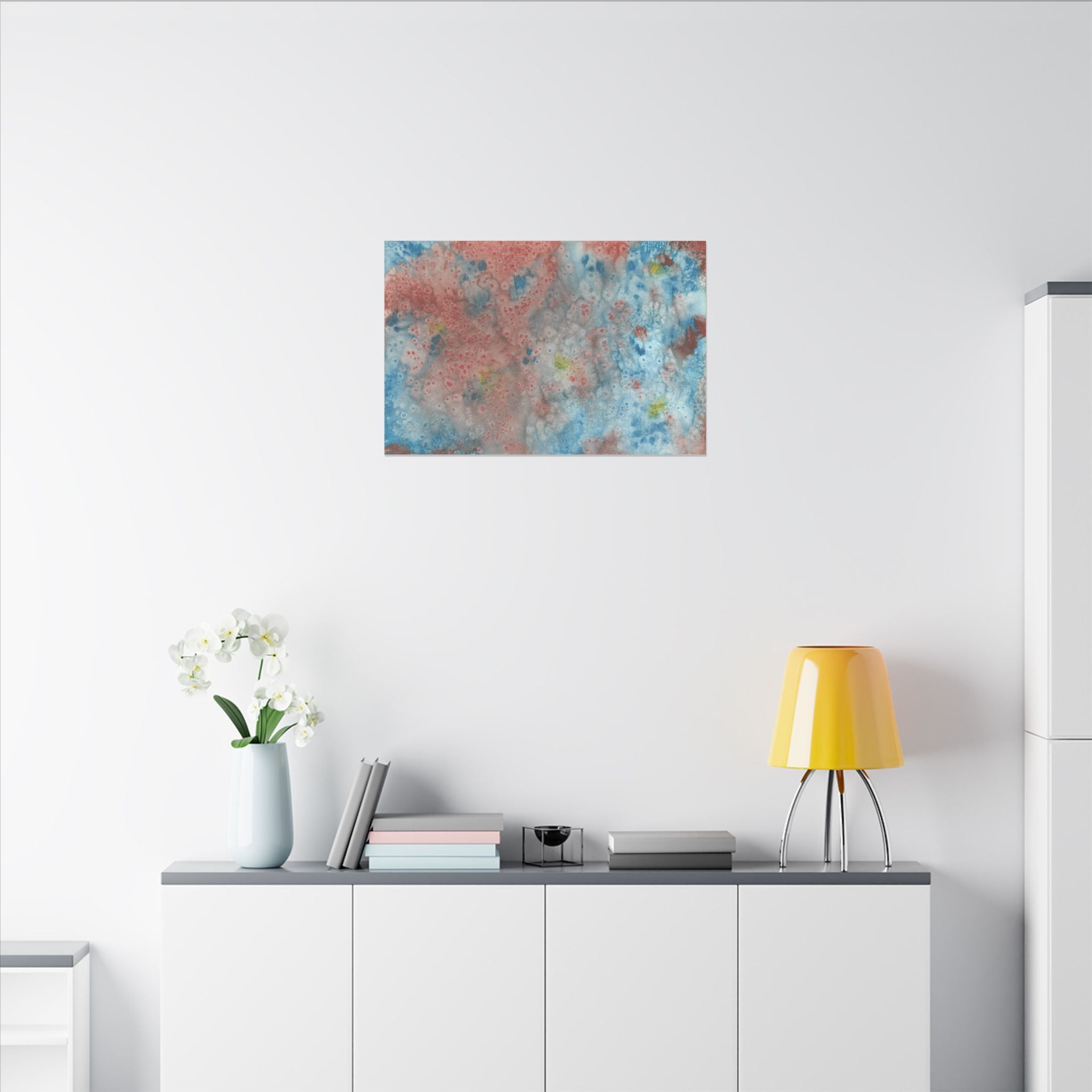 Large Colourful Wall Art, Canvas Prints, For Office, Bedroom or Living Room, or Special Gift #53 The Reef
