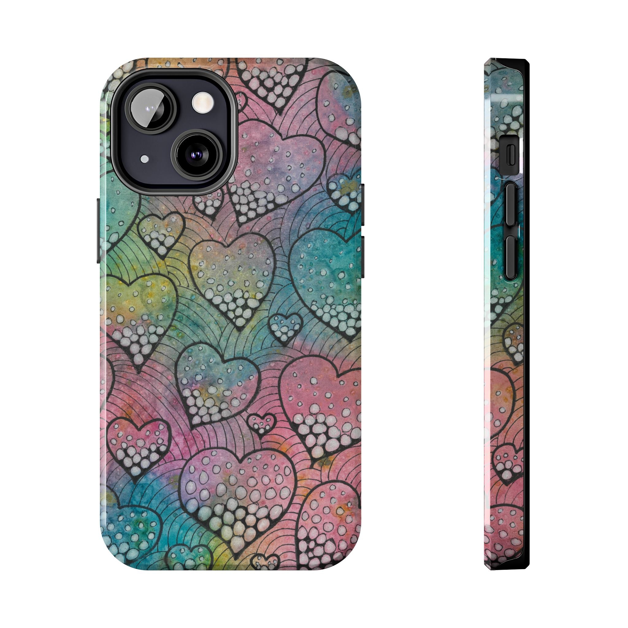Tough Phone Case - All iPhones and Samsung Galaxys - Exciting Abstract Design #97 What's Love Got To Do With It