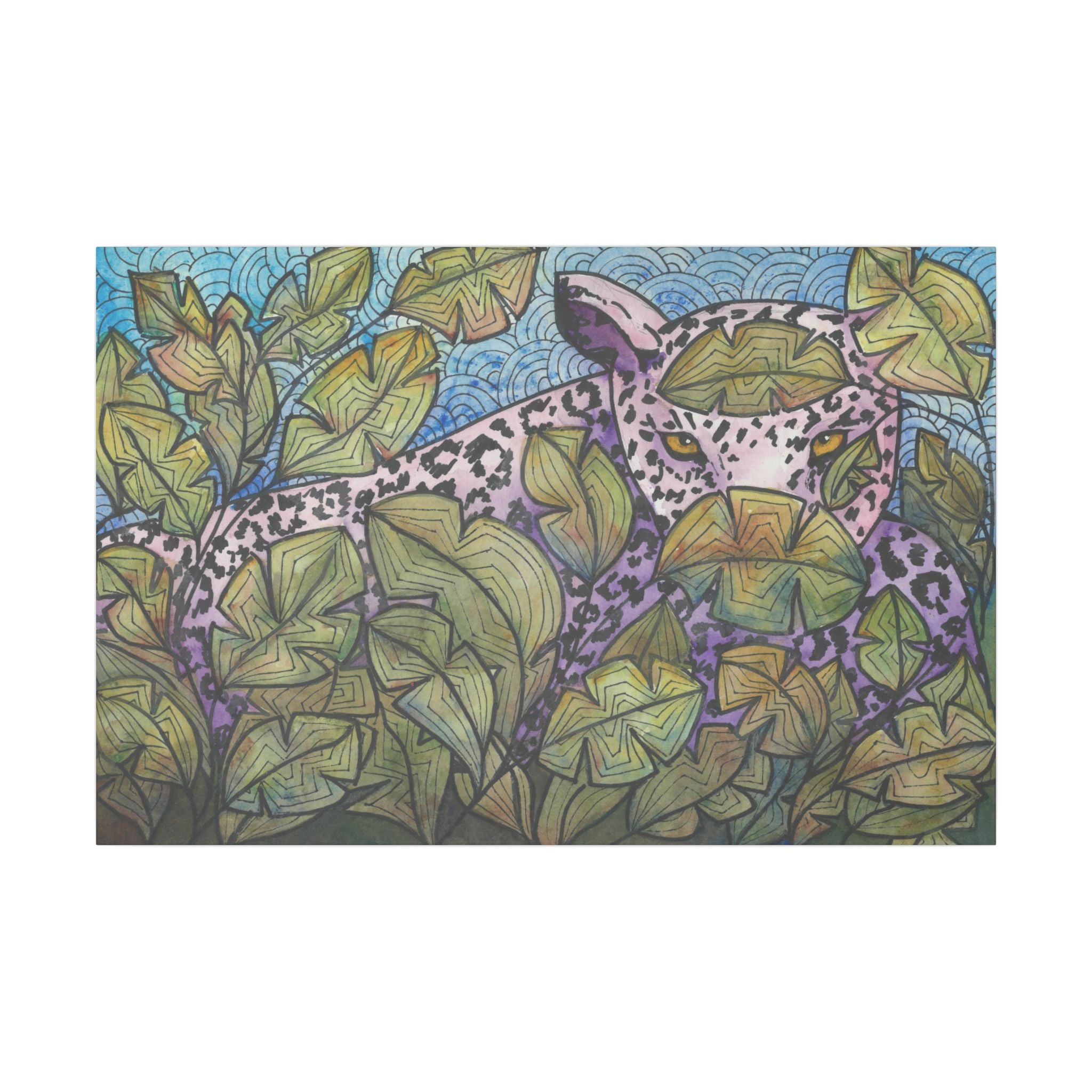 Large Colourful Wall Art, Canvas Prints, For Office, Bedroom or Living Room, or Special Gift #76 Purrfect Blend