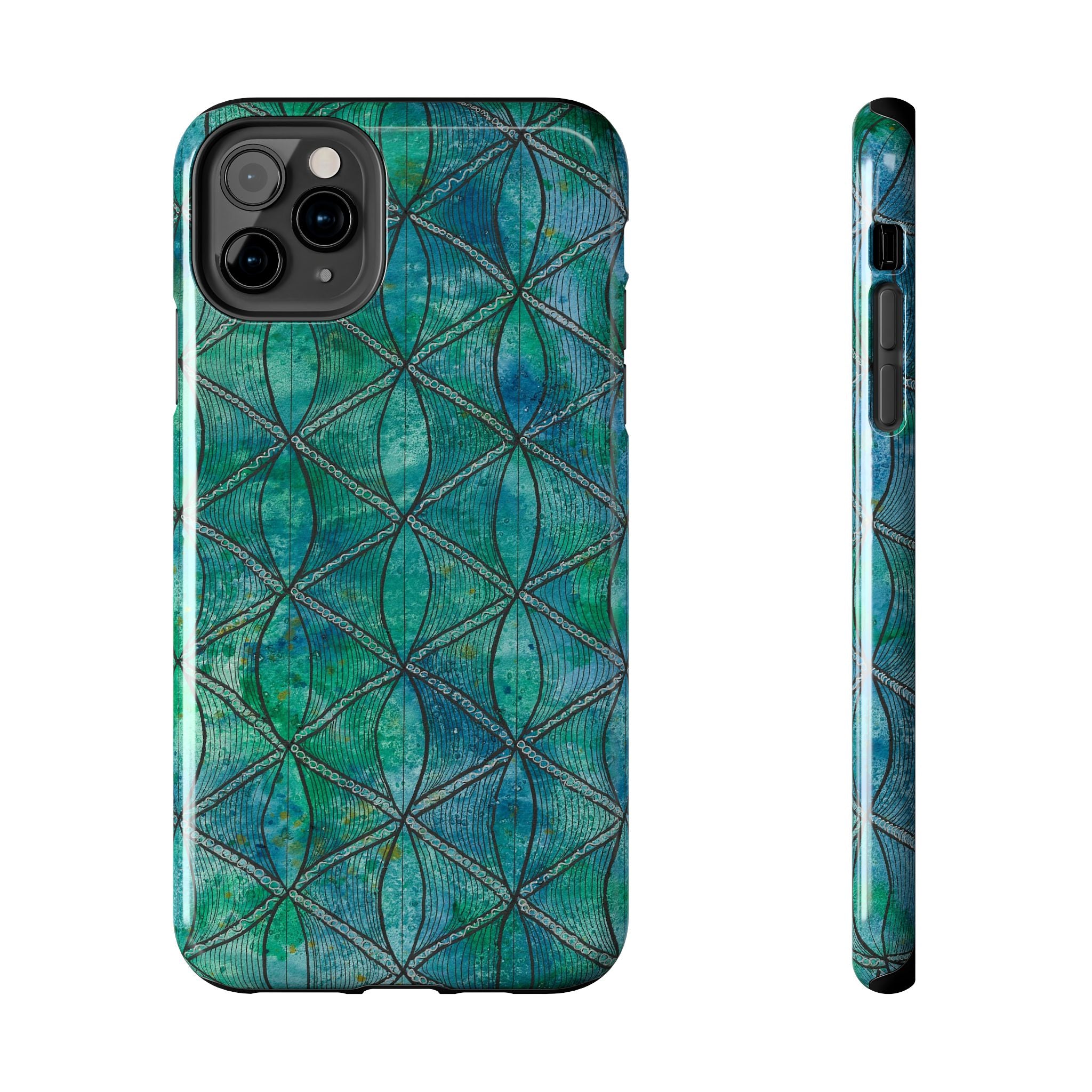 Tough Phone Case - All iPhones and Samsung Galaxys - Exciting Abstract Design #58 How's the Serenity