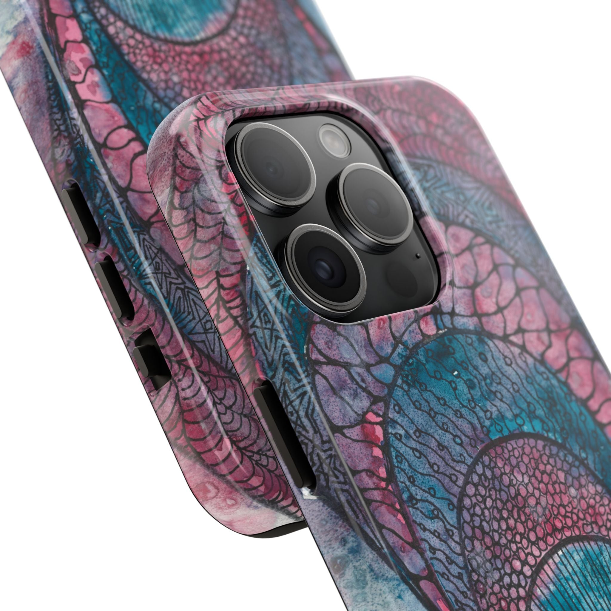 Tough Phone Case - All iPhones and Samsung Galaxys - Exciting Abstract Design #92 The Goddess Lives