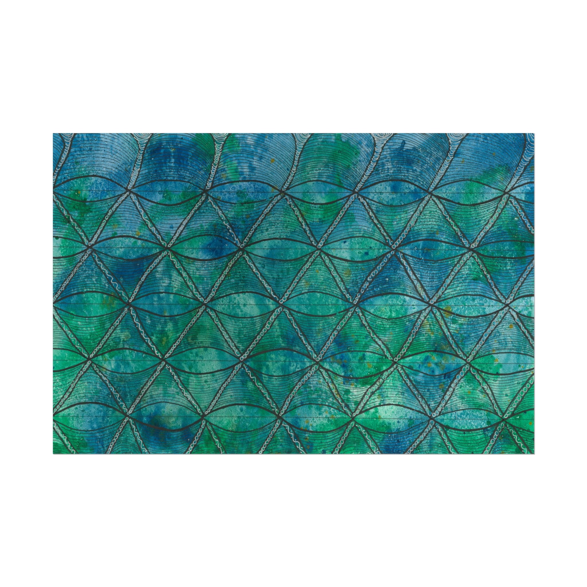 Large Colourful Wall Art, Posters & Prints, For Office, Bedroom or Living Room, or Special Gift #58 How's The Serenity?