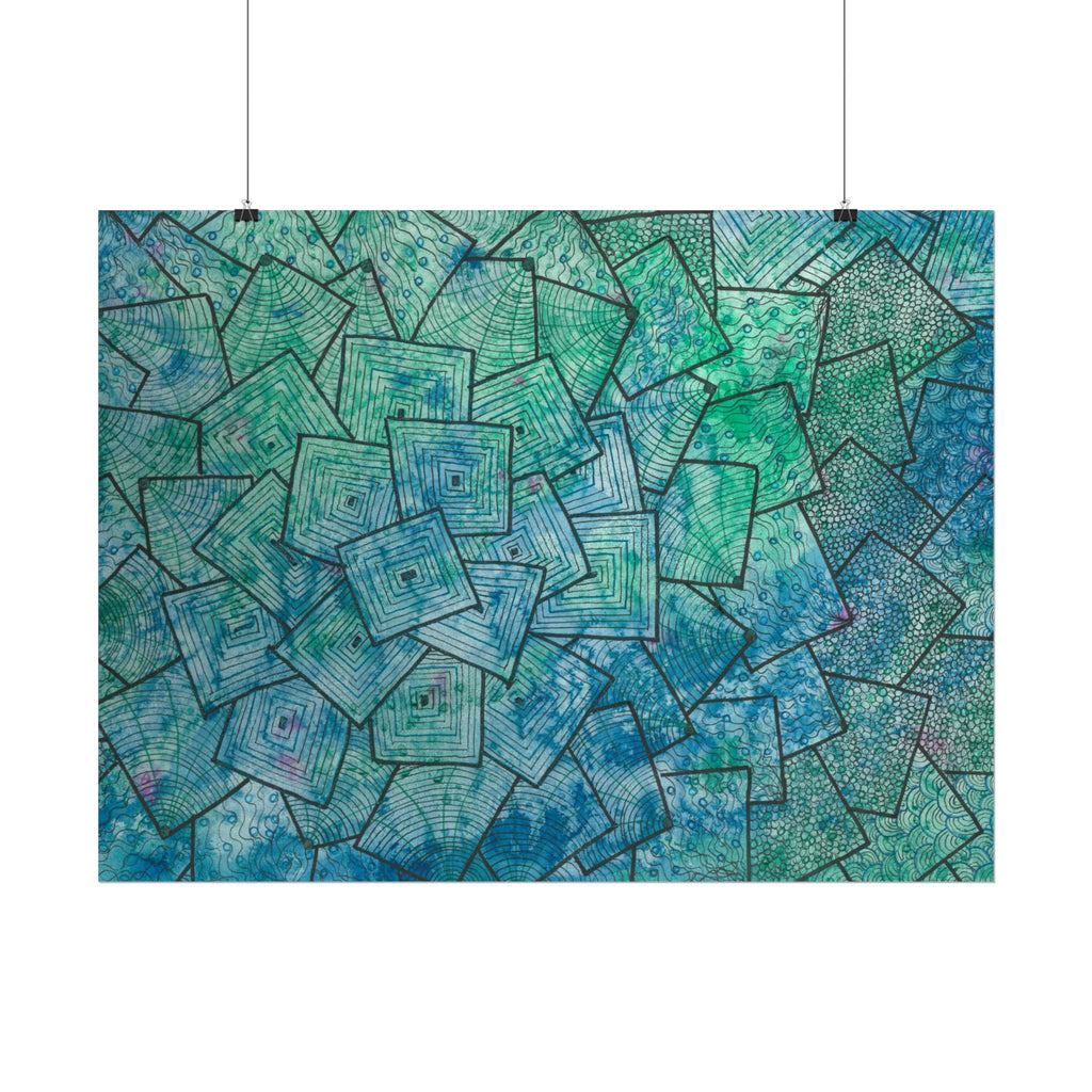 Large Colourful Wall Art, Posters & Prints, For Office, Bedroom or Living Room, or Special Gift #65 And The Answer Is?