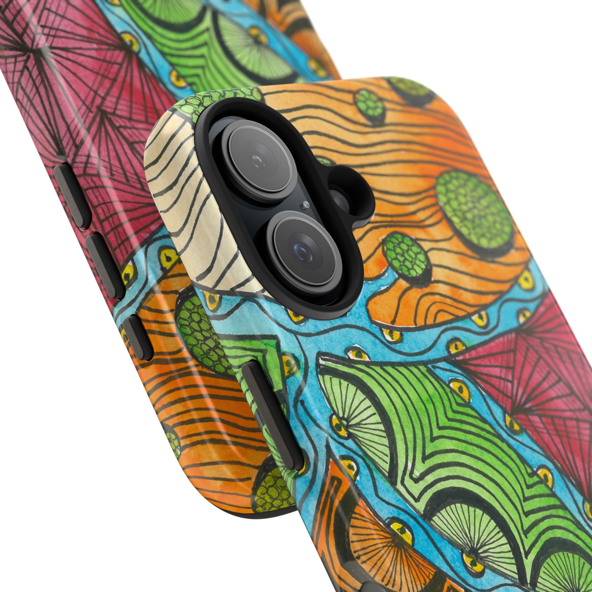 Tough Phone Case - All iPhones and Samsung Galaxys - Exciting Abstract Design #11 Today's The Day
