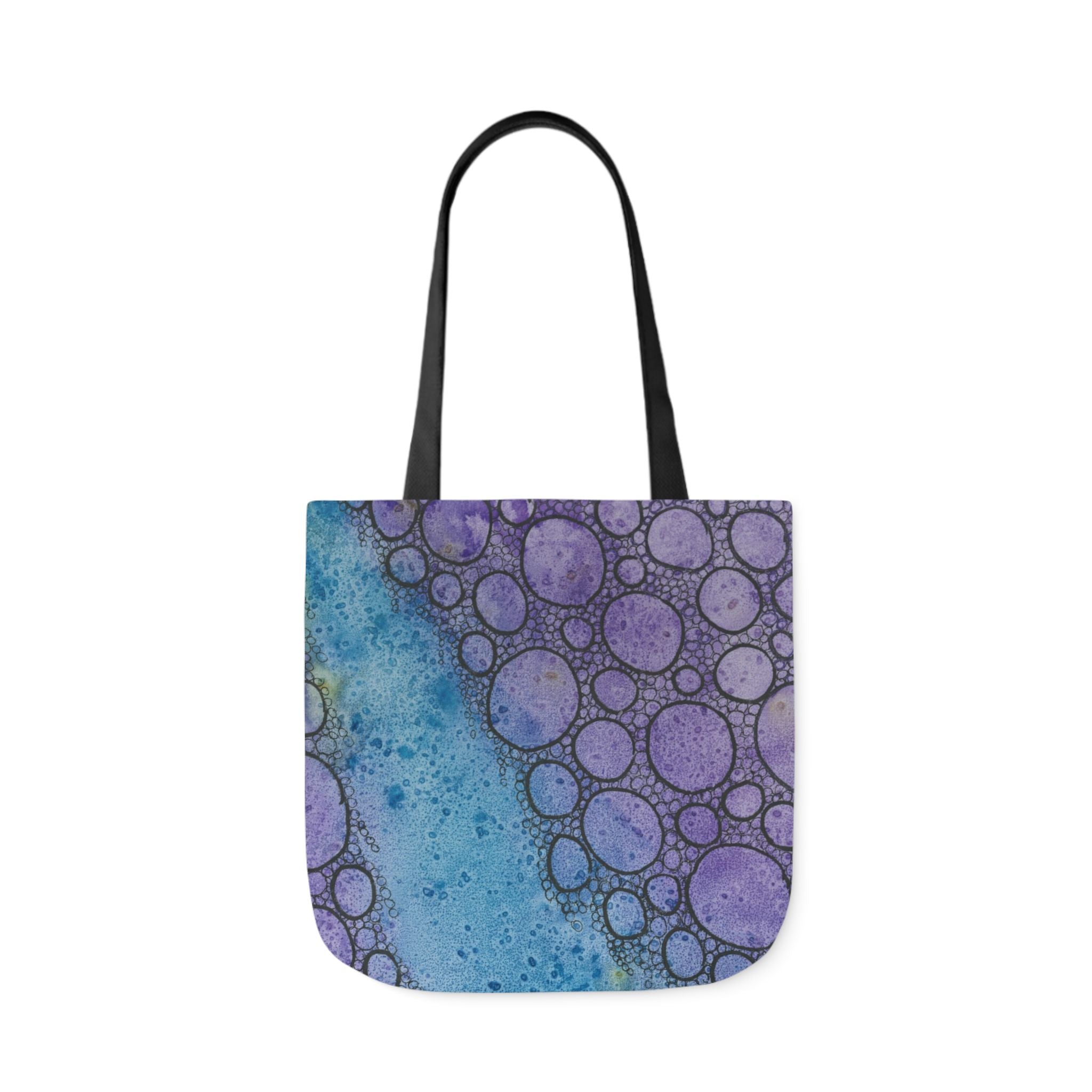 Canvas Tote Bags, Colourful Abstract Designs, 5-Color Straps, 3 Sizes.  For Family and friends or a Special Gift #66 Beam Me Up Scotty