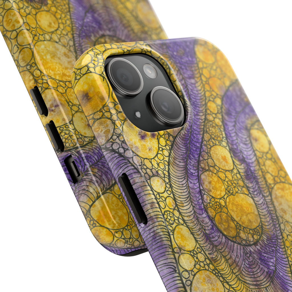 Tough Phone Case - All iPhones and Samsung Galaxys - Exciting Abstract Design #64 Is Now A Good Time?