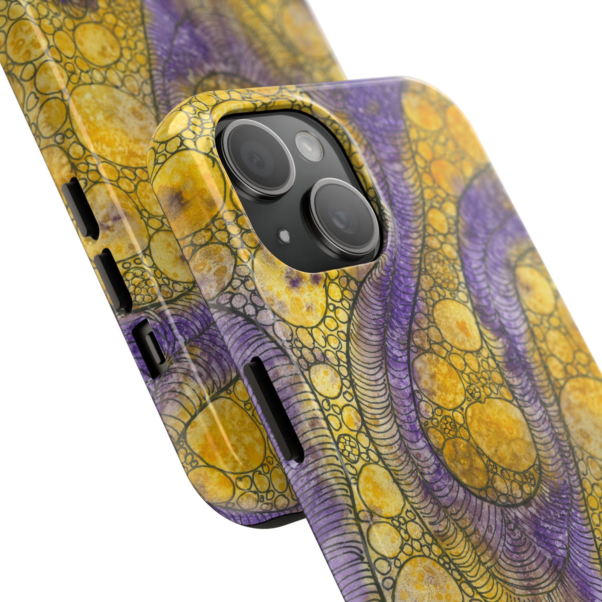 Tough Phone Case - All iPhones and Samsung Galaxys - Exciting Abstract Design #64 Is Now A Good Time?