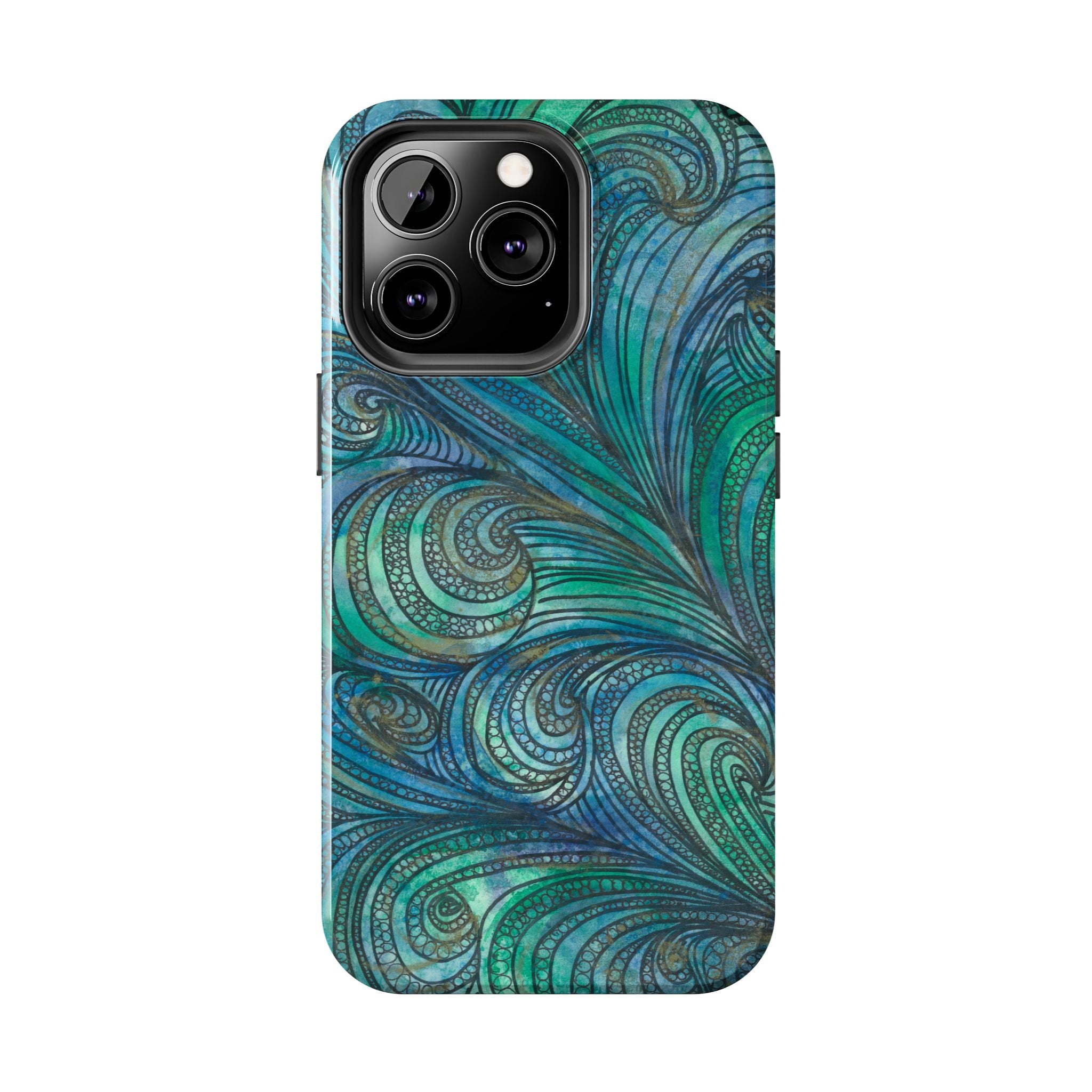 Tough Phone Case - All iPhones and Samsung Galaxys - Exciting Abstract Design #71 Call Of The Sea