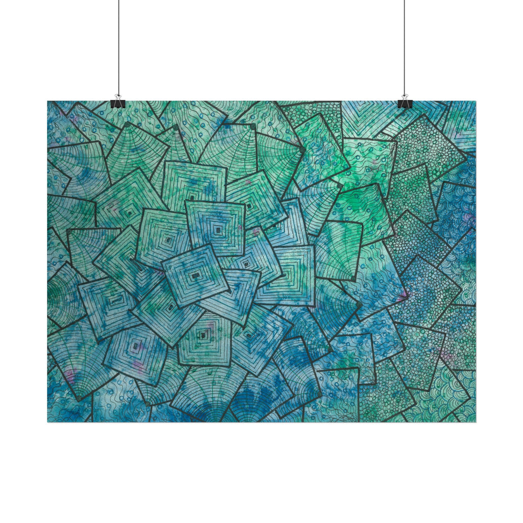 Large Colourful Wall Art, Posters & Prints, For Office, Bedroom or Living Room, or Special Gift #65 And The Answer Is?