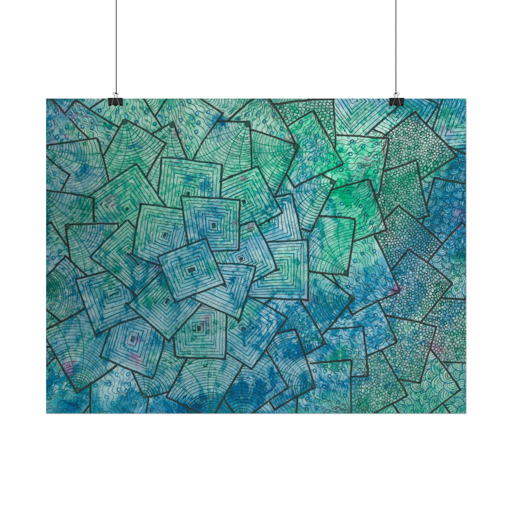 Large Colourful Wall Art, Posters & Prints, For Office, Bedroom or Living Room, or Special Gift #65 And The Answer Is?
