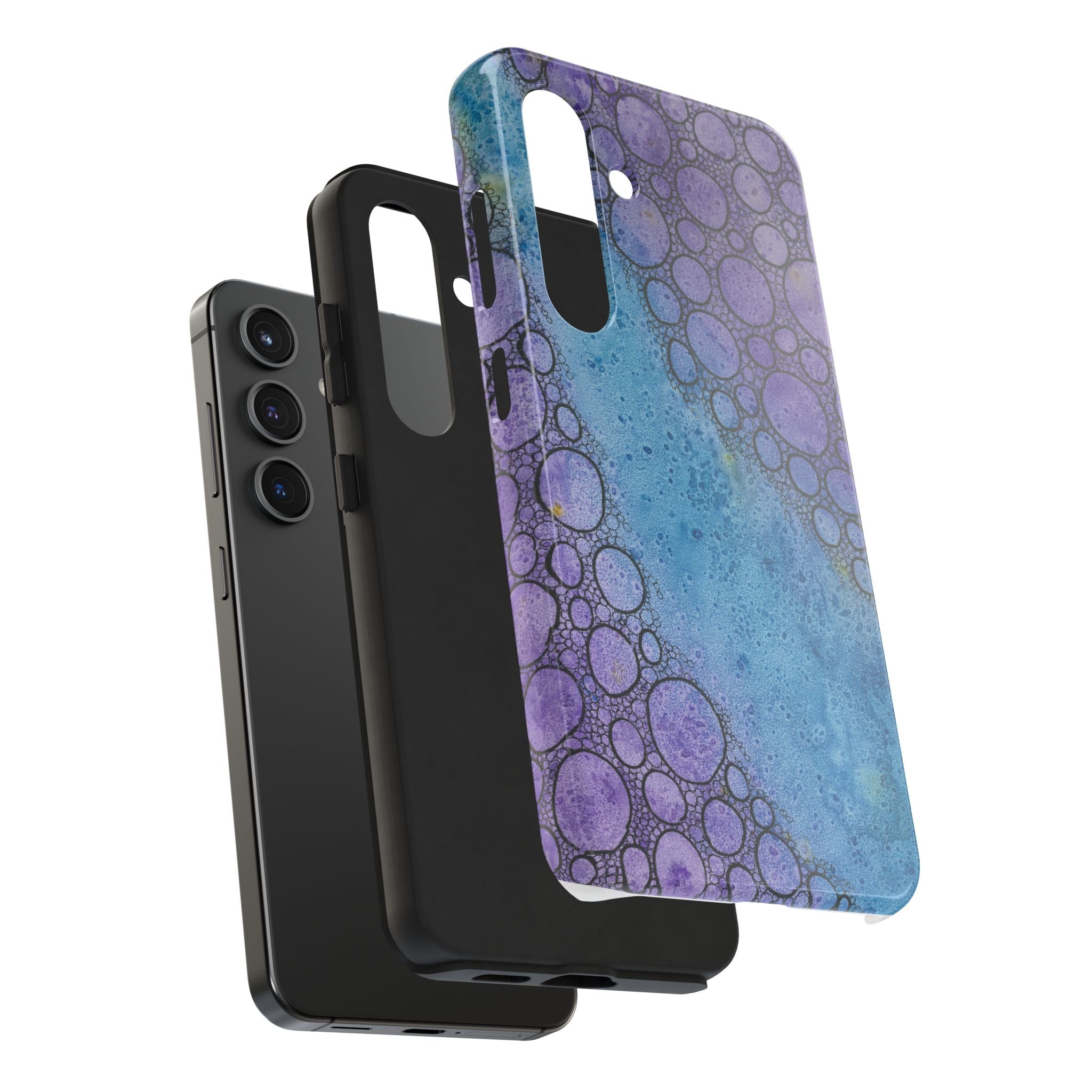 Tough Phone Case - All iPhones and Samsung Galaxys - Exciting Abstract Design #66 Beam Me Up Scotty