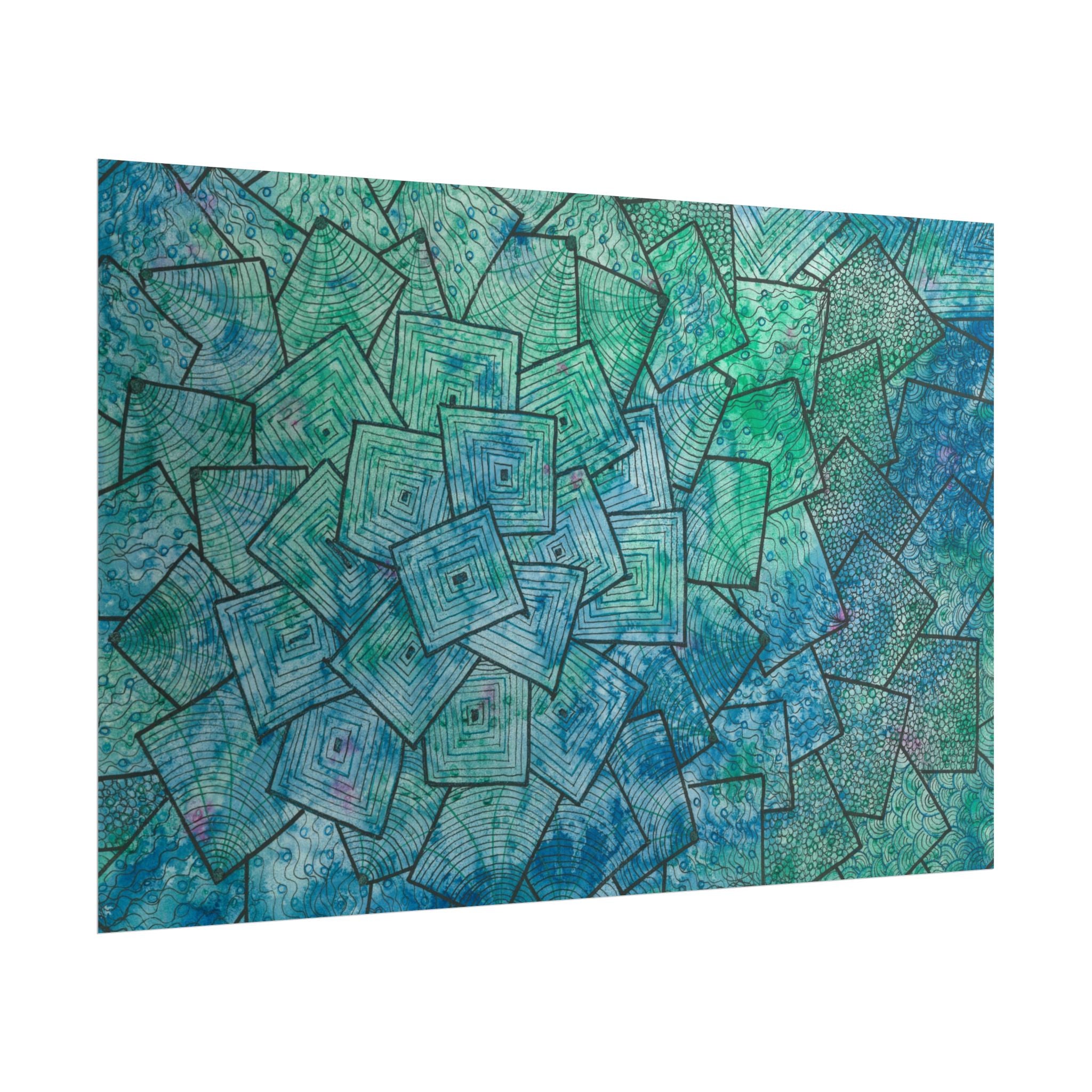 Large Colourful Wall Art, Posters & Prints, For Office, Bedroom or Living Room, or Special Gift #65 And The Answer Is?