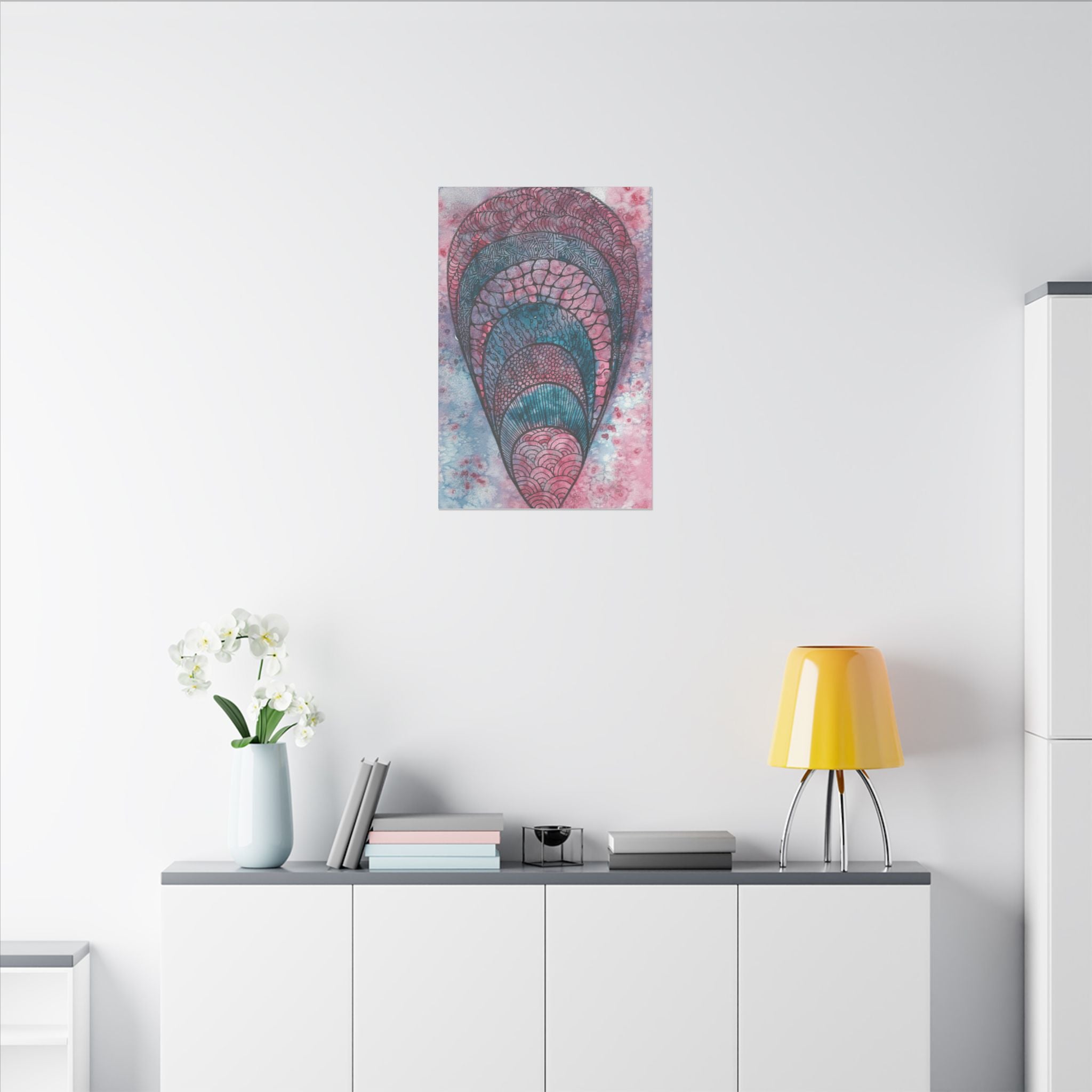Large Colourful Wall Art, Canvas Prints, For Office, Bedroom or Living Room, or Special Gift #92 The Goddess Lives