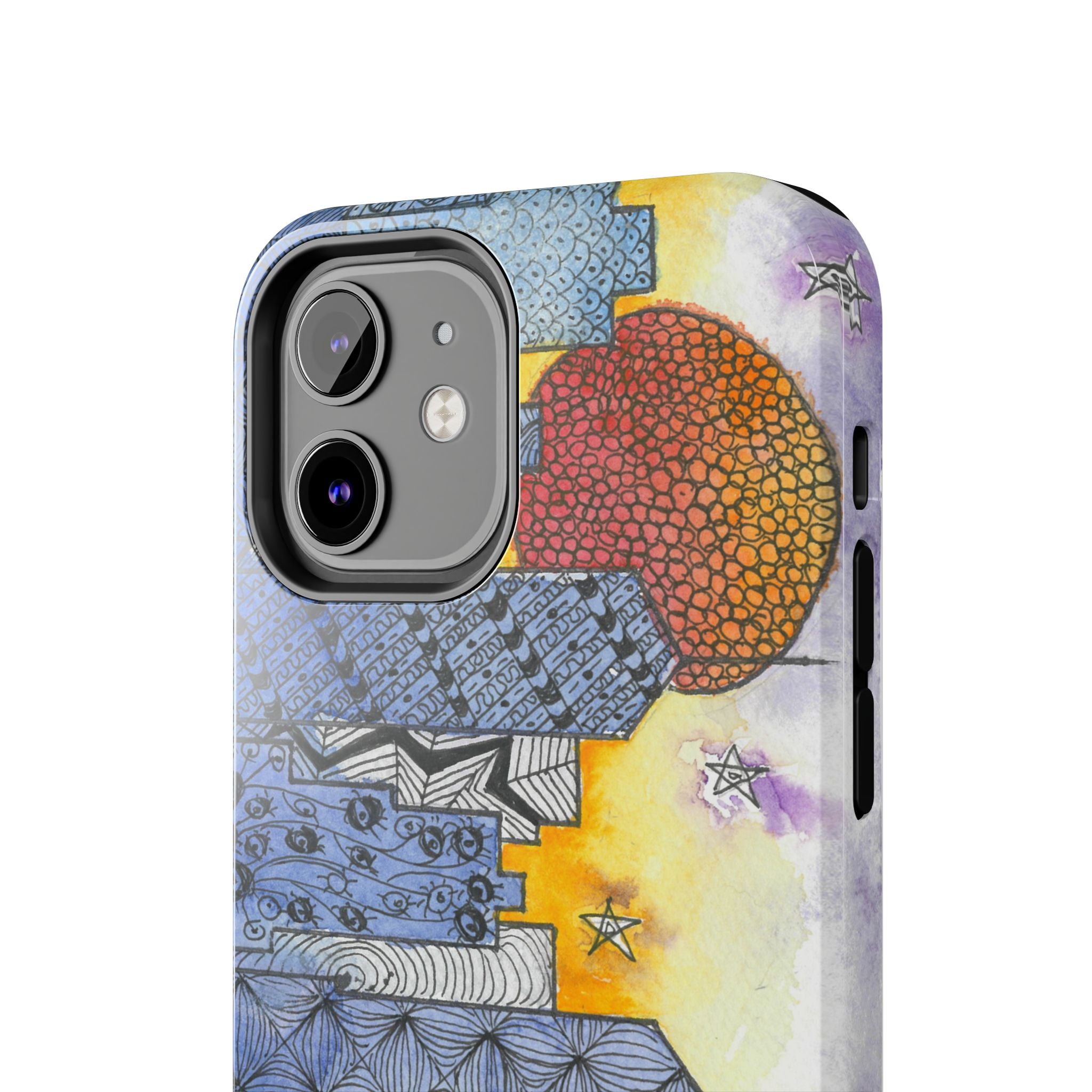 Tough Phone Case - All iPhones and Samsung Galaxys - Exciting Abstract Design #5 In The Shadows