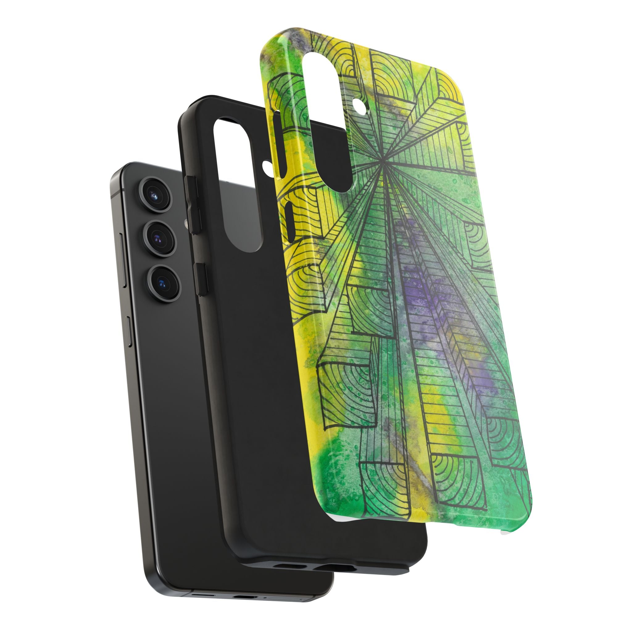 Tough Phone Case - All iPhones and Samsung Galaxys - Exciting Abstract Design #89 The Wayseers