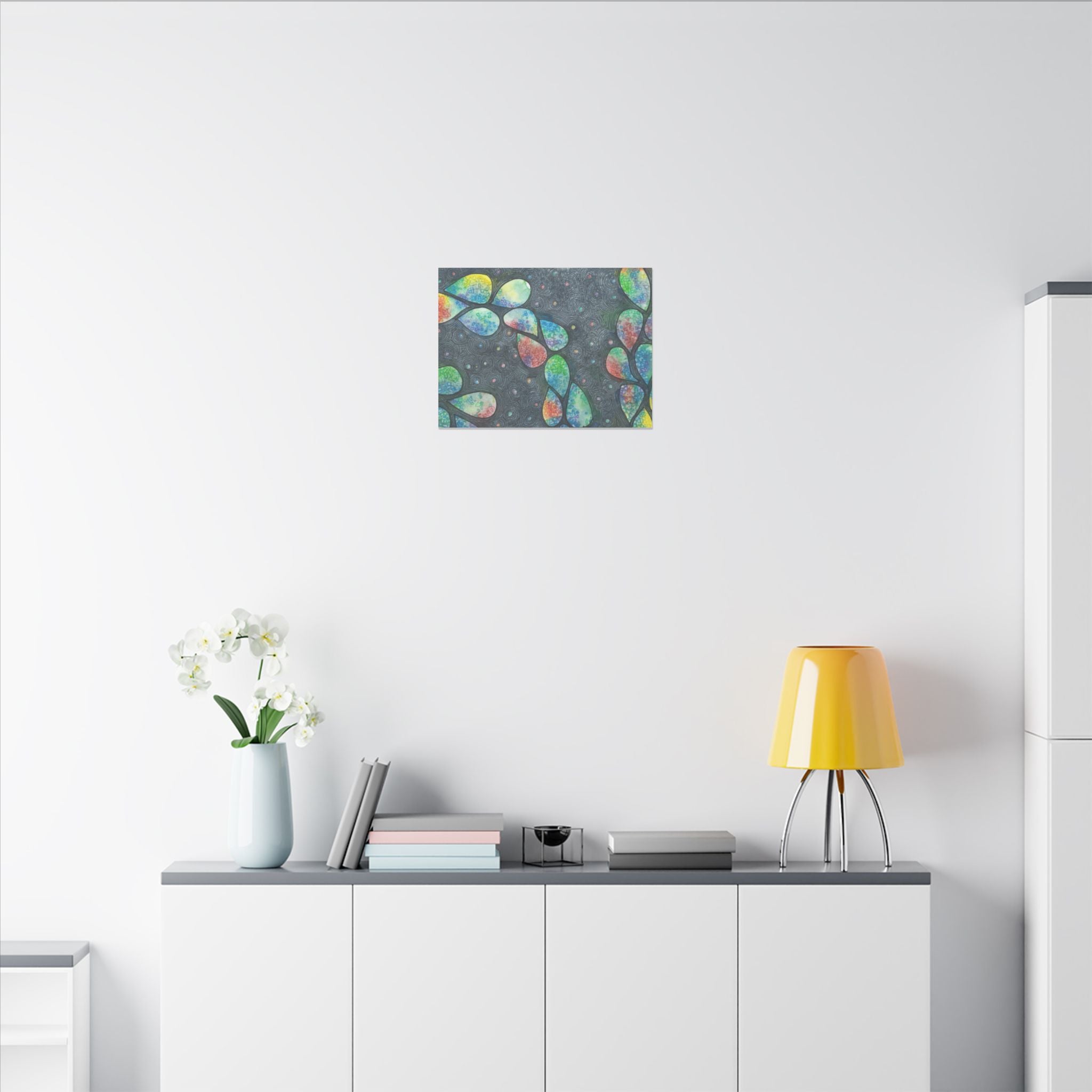 Large Colourful Wall Art, Canvas Prints, For Office, Bedroom or Living Room, or Special Gift #30 Give Us A Minute