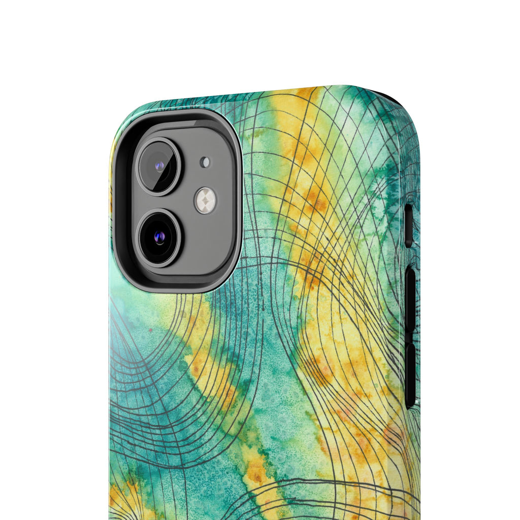 Tough Phone Case - All iPhones and Samsung Galaxys - Exciting Abstract Design #81 The Only Way Is Up