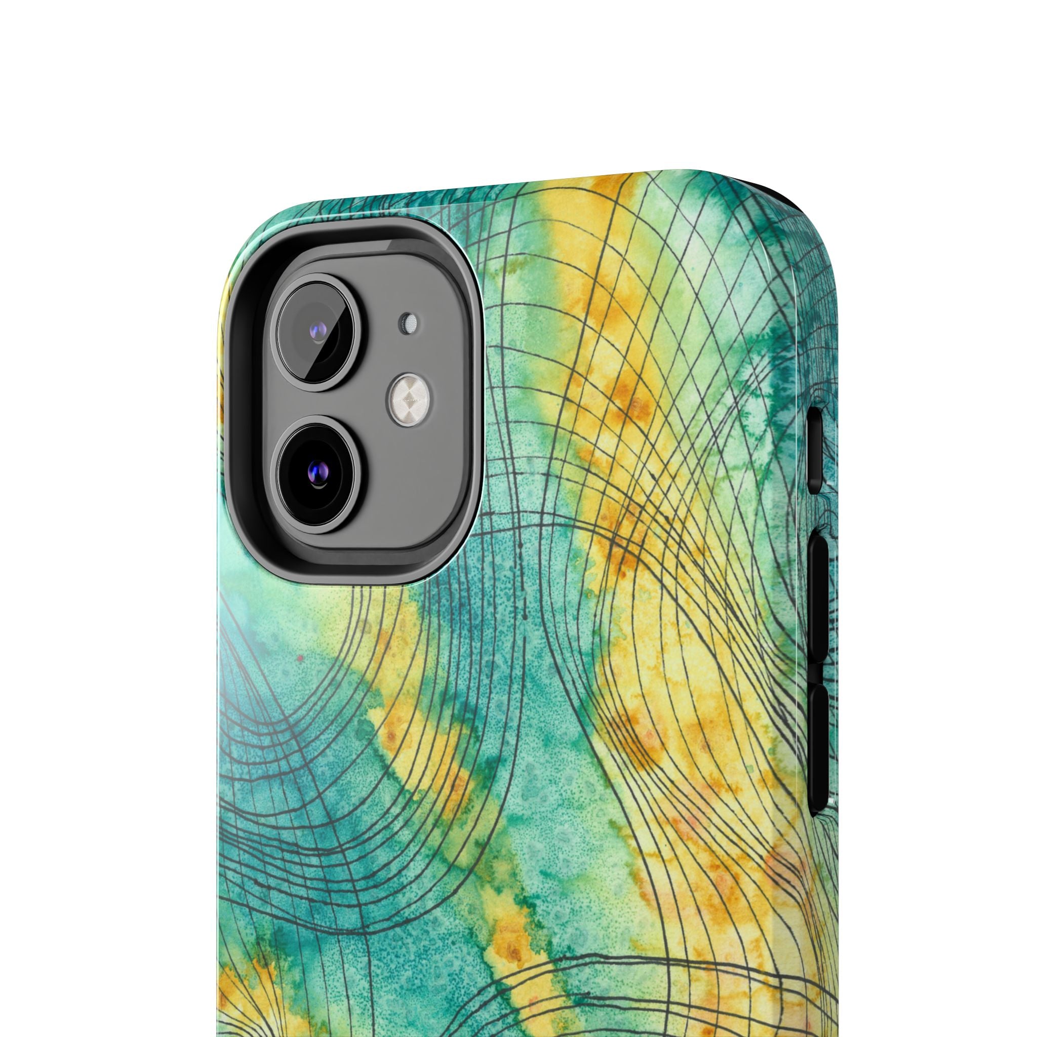 Tough Phone Case - All iPhones and Samsung Galaxys - Exciting Abstract Design #81 The Only Way Is Up
