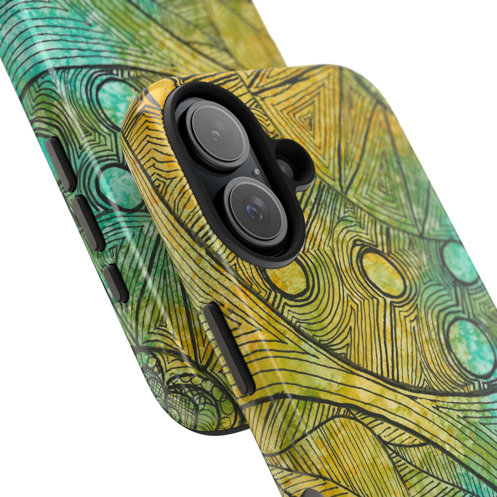 Tough Phone Case - All iPhones and Samsung Galaxys - Exciting Abstract Design #27 Come What May