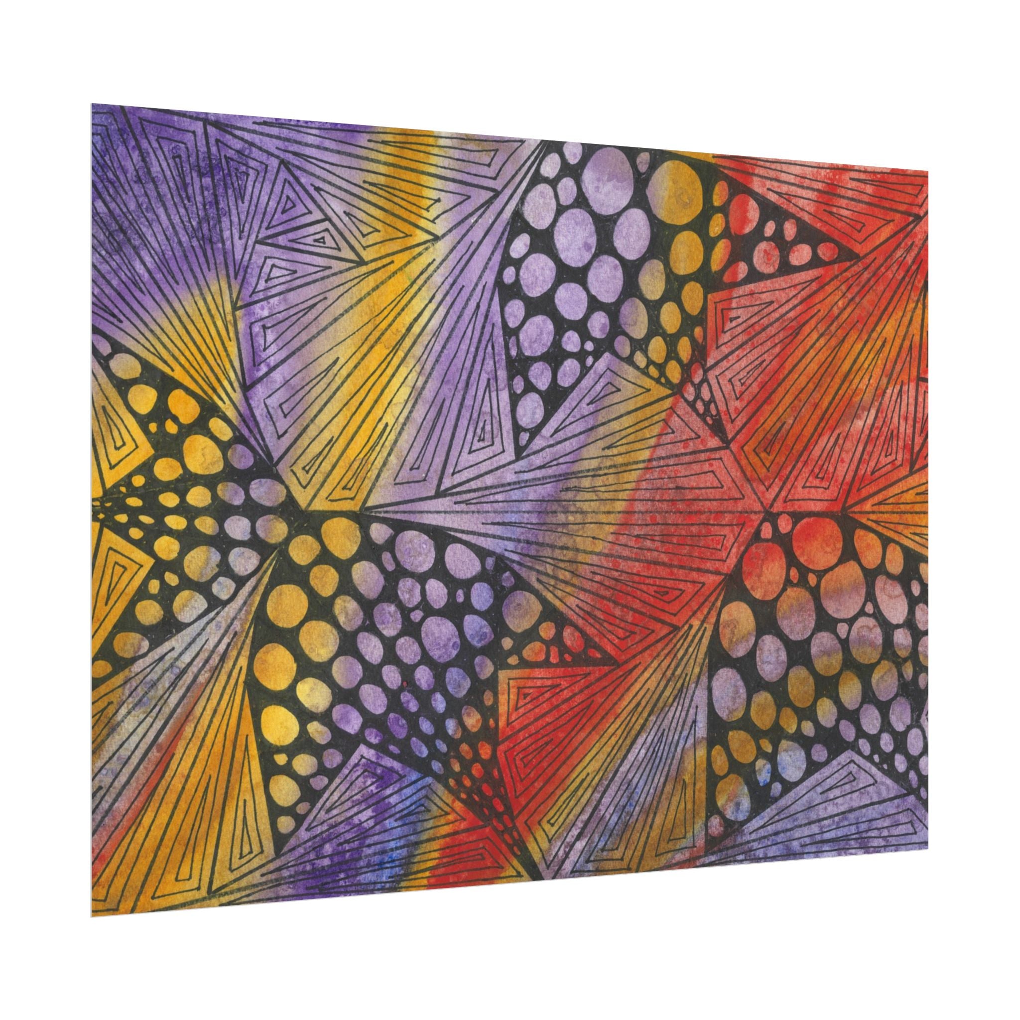 Large Colourful Wall Art, Posters & Prints, For Office, Bedroom or Living Room, or Special Gift #82 Fighting Delusions