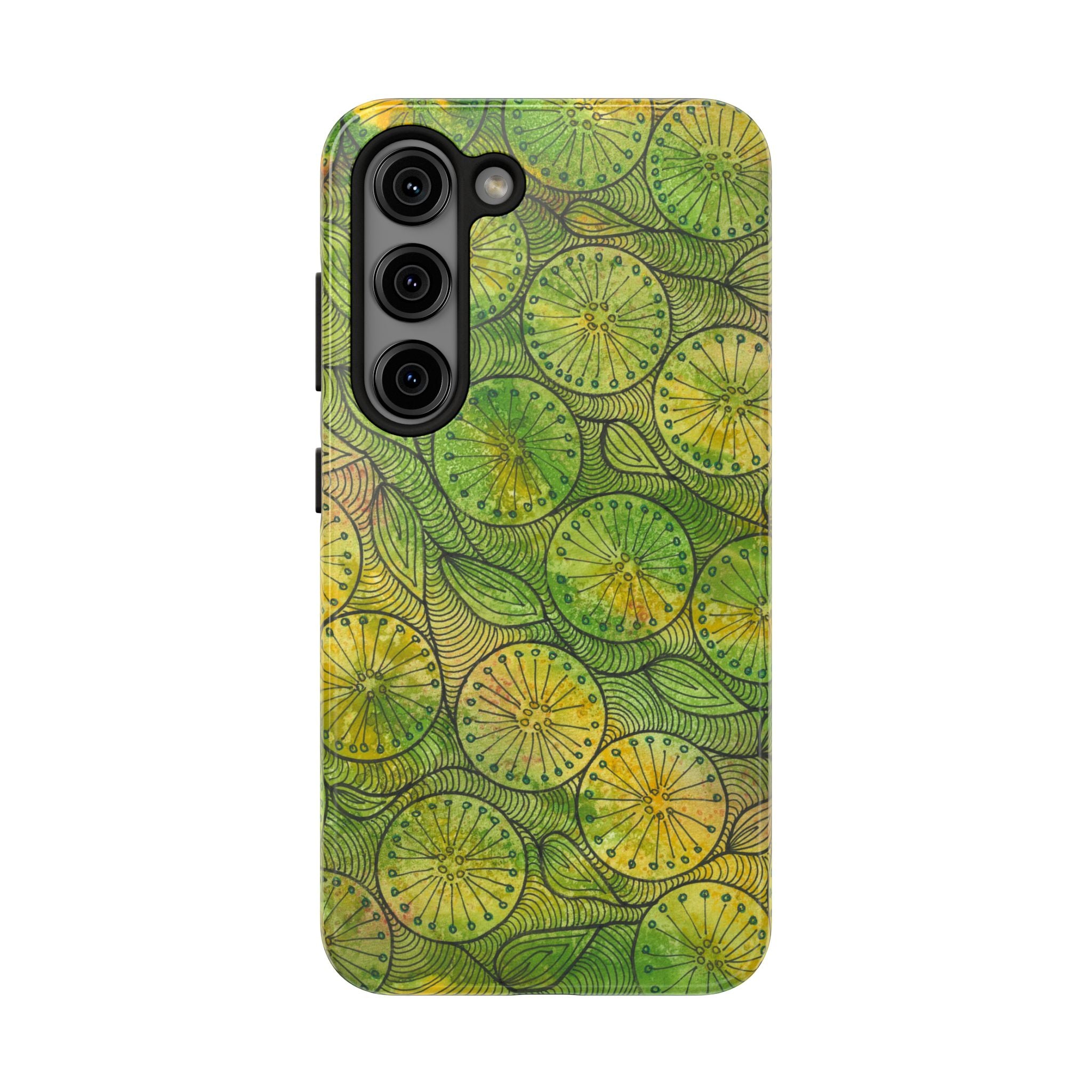 Tough Phone Case - All iPhones and Samsung Galaxys - Exciting Abstract Design #63 Margarita Mondays