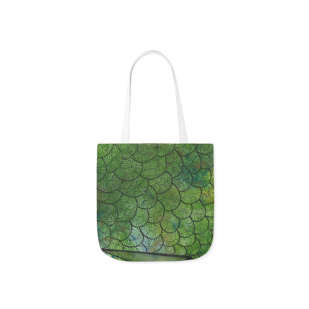 Canvas Tote Bags, Colourful Abstract Designs, 5-Color Straps, 3 Sizes.  For Family and friends or a Special Gift #69 New Horizons