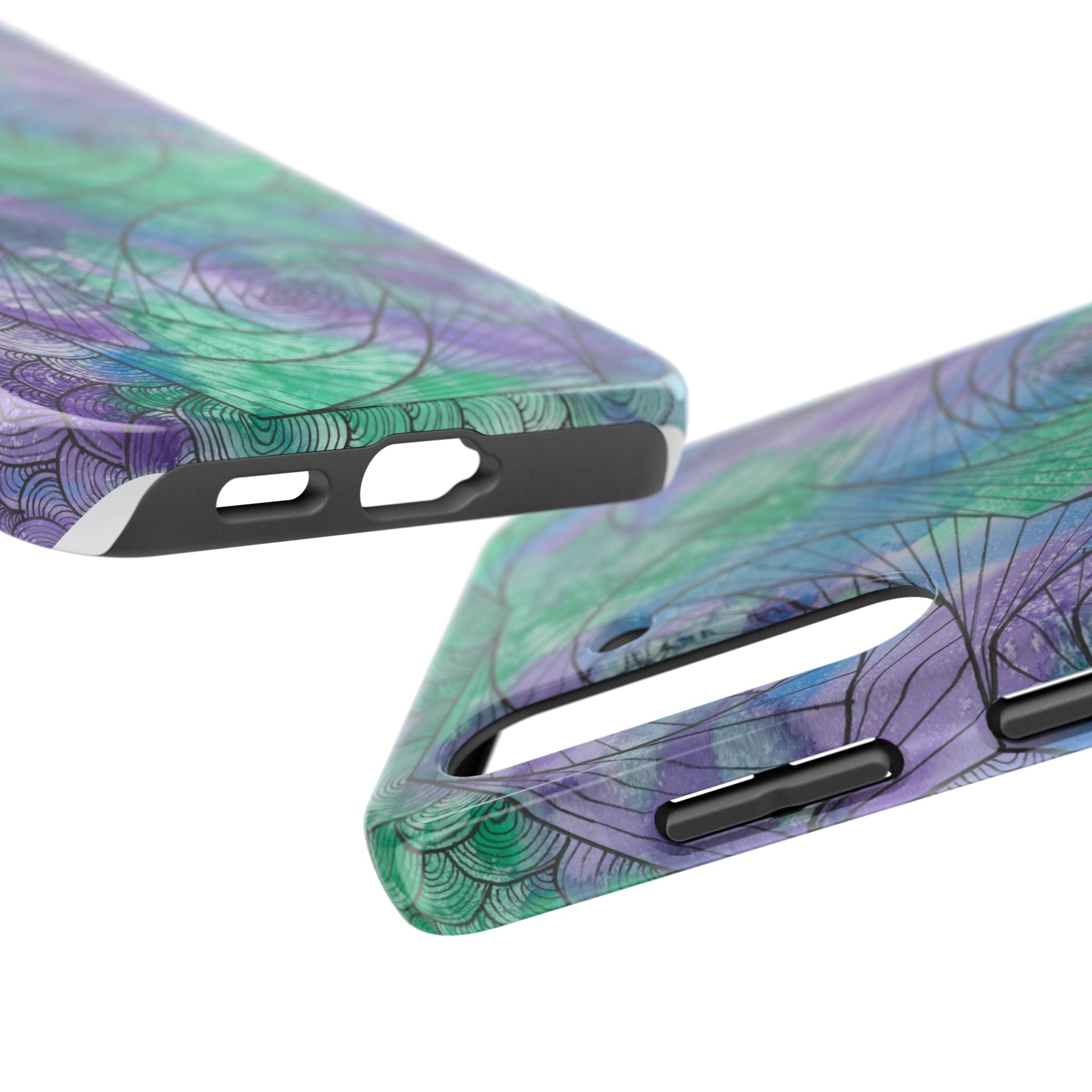 Tough Phone Case - All iPhones and Samsung Galaxys - Exciting Abstract Design  #50 If Not Now When