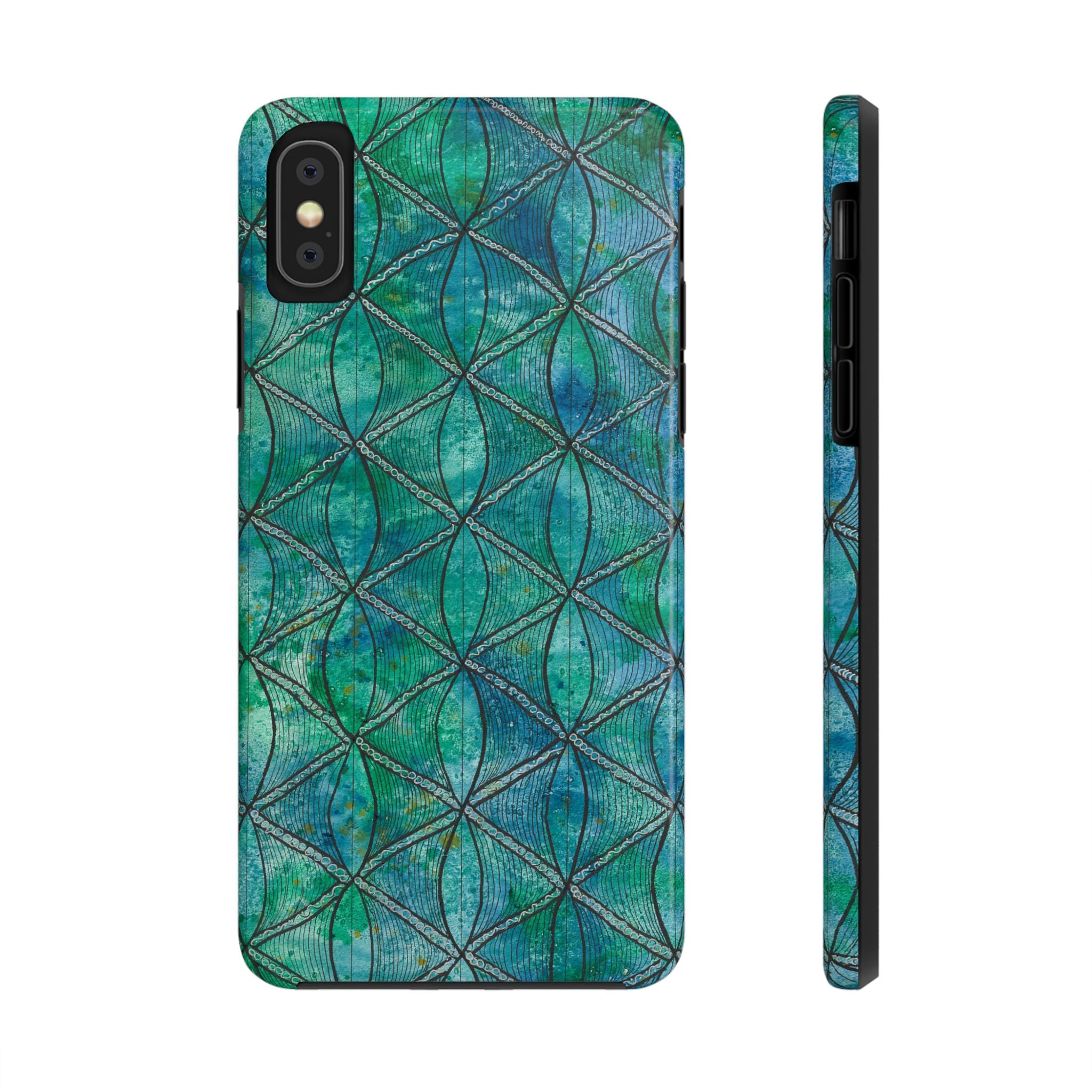 Tough Phone Case - All iPhones and Samsung Galaxys - Exciting Abstract Design #58 How's the Serenity